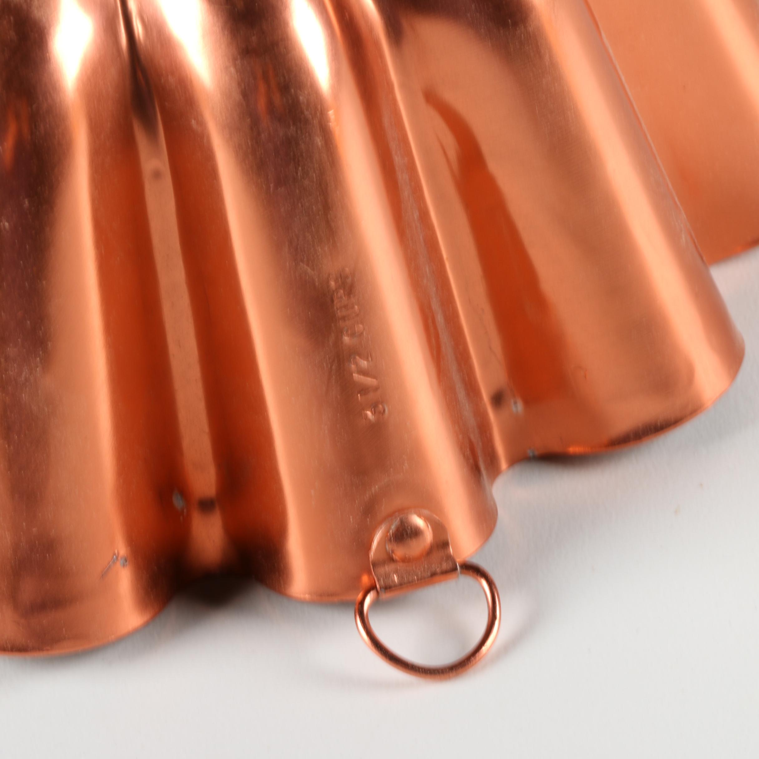 Copper Bakeware Molds