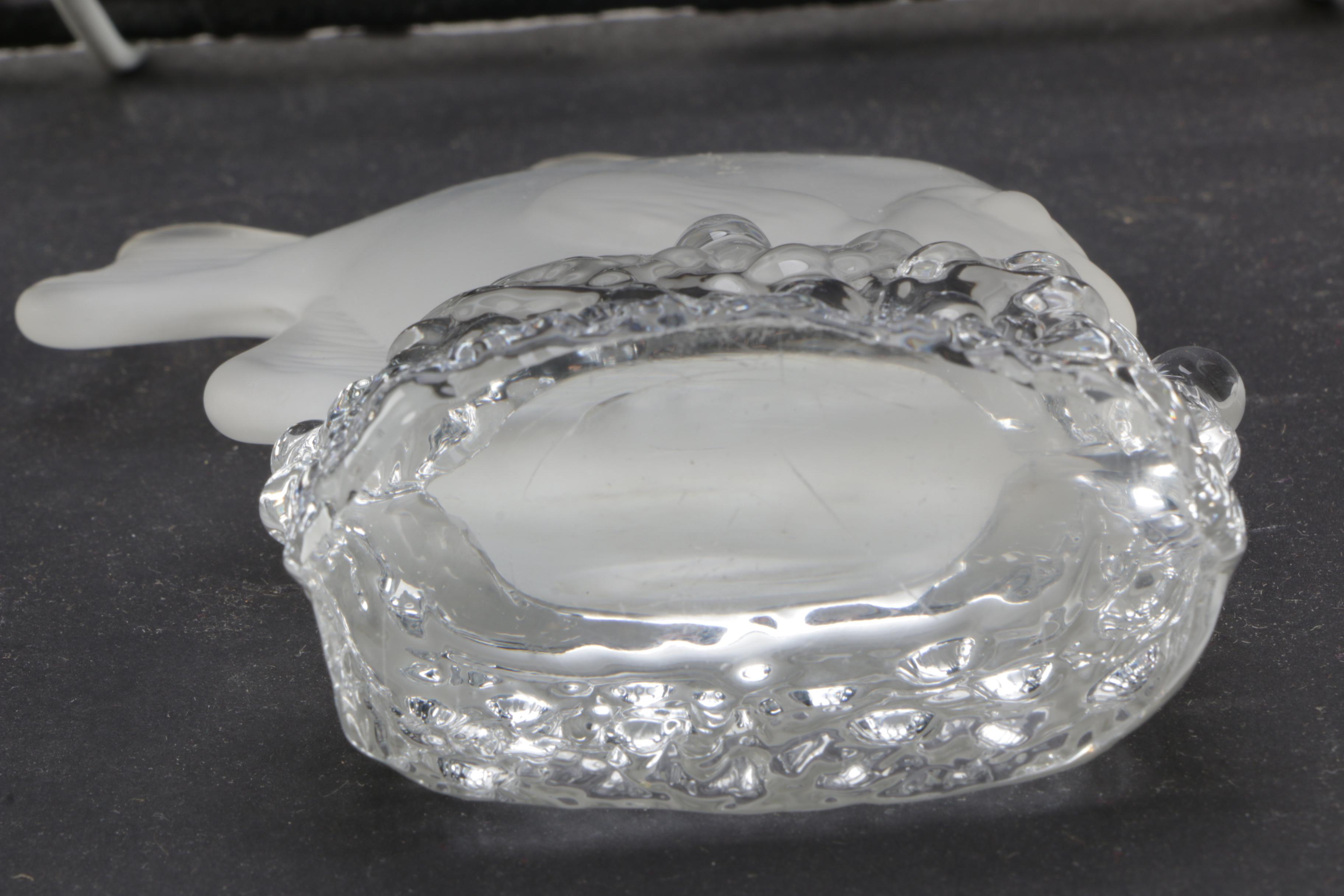 Decorative Glass Animal Figurines