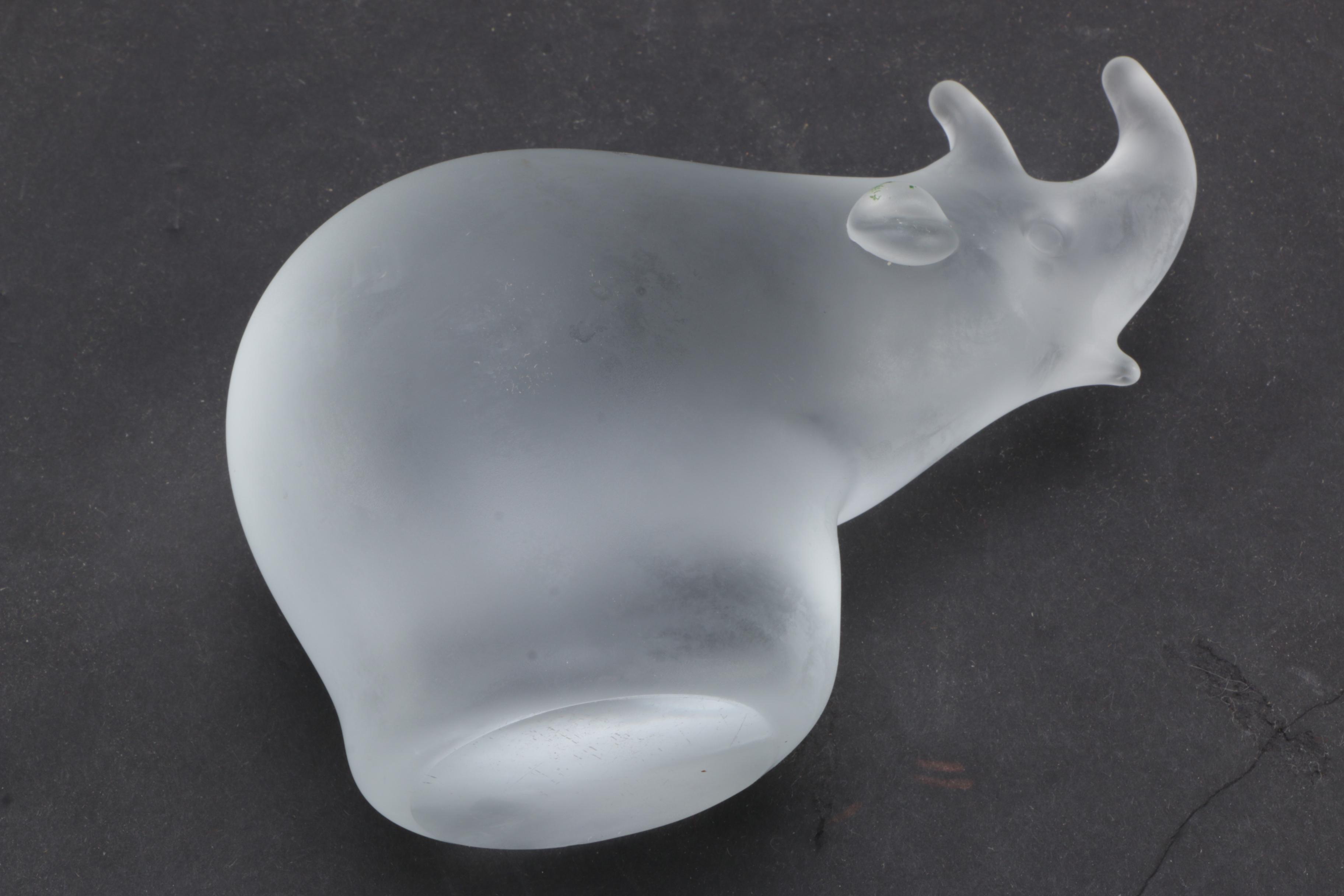 Decorative Glass Animal Figurines