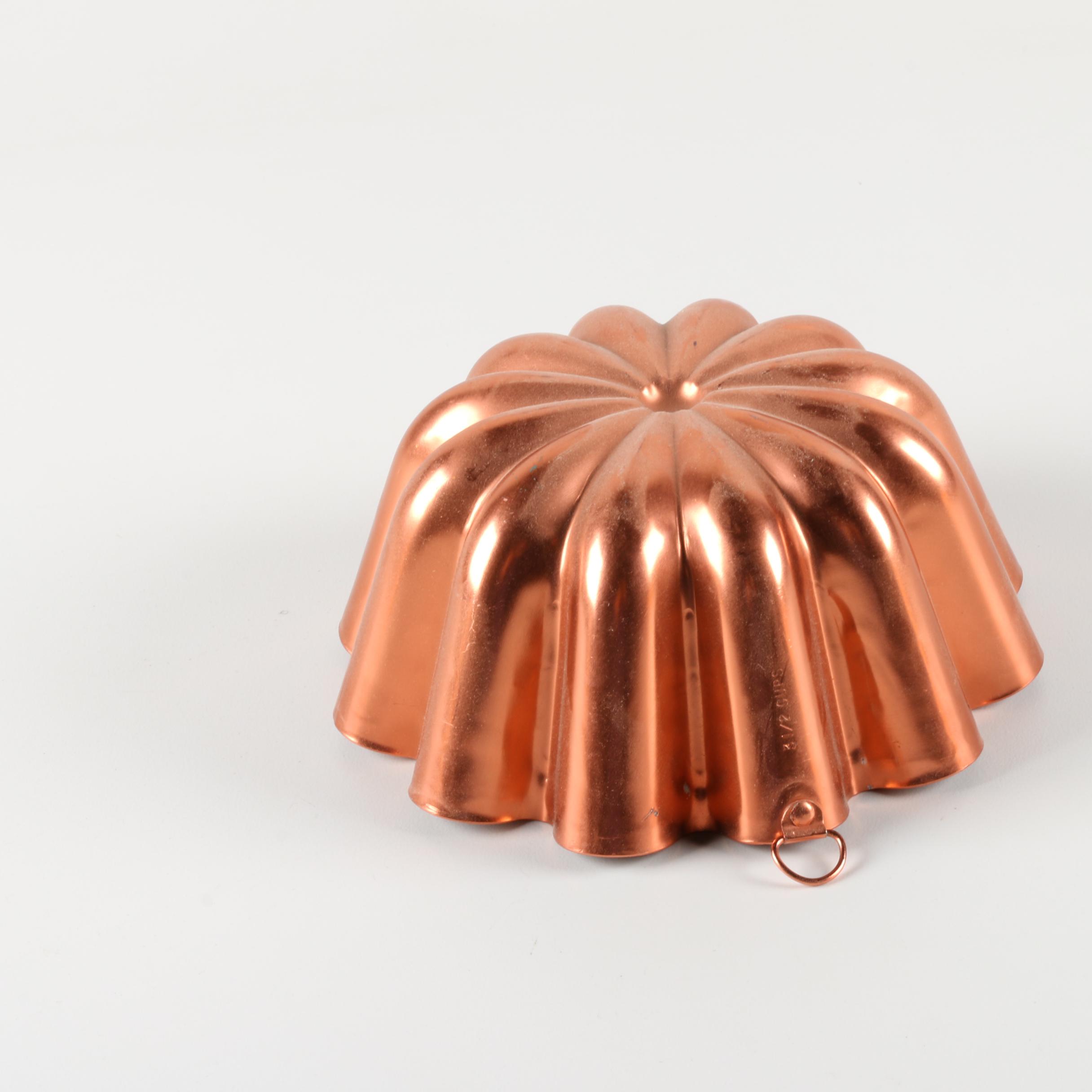 Copper Bakeware Molds