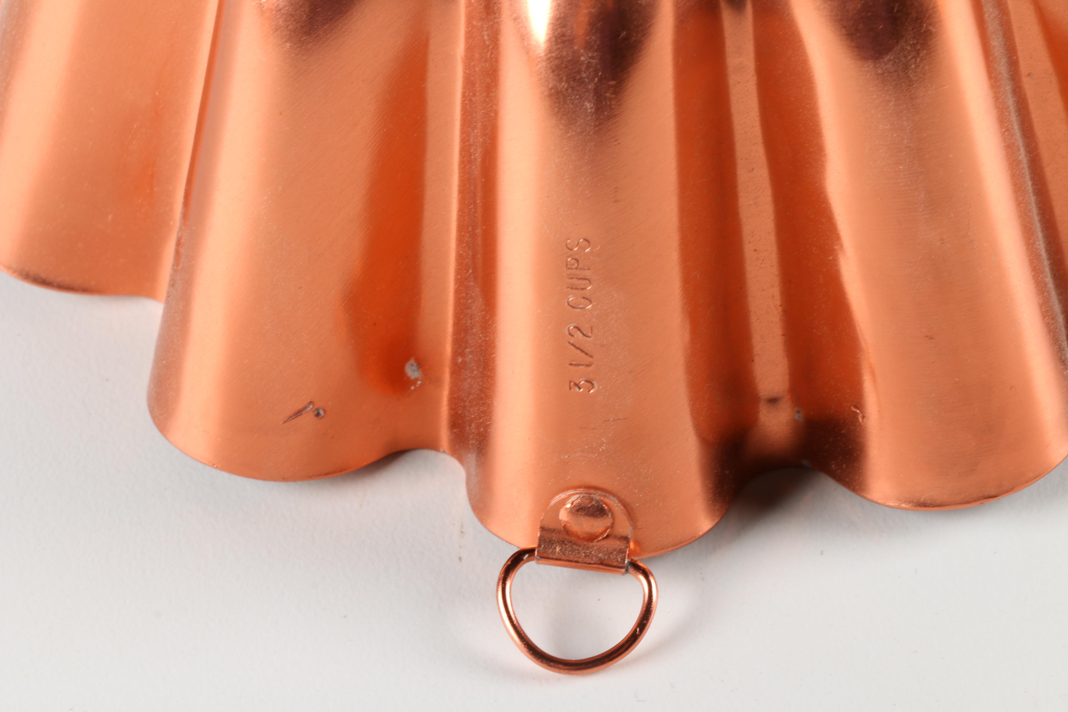 Copper Bakeware Molds