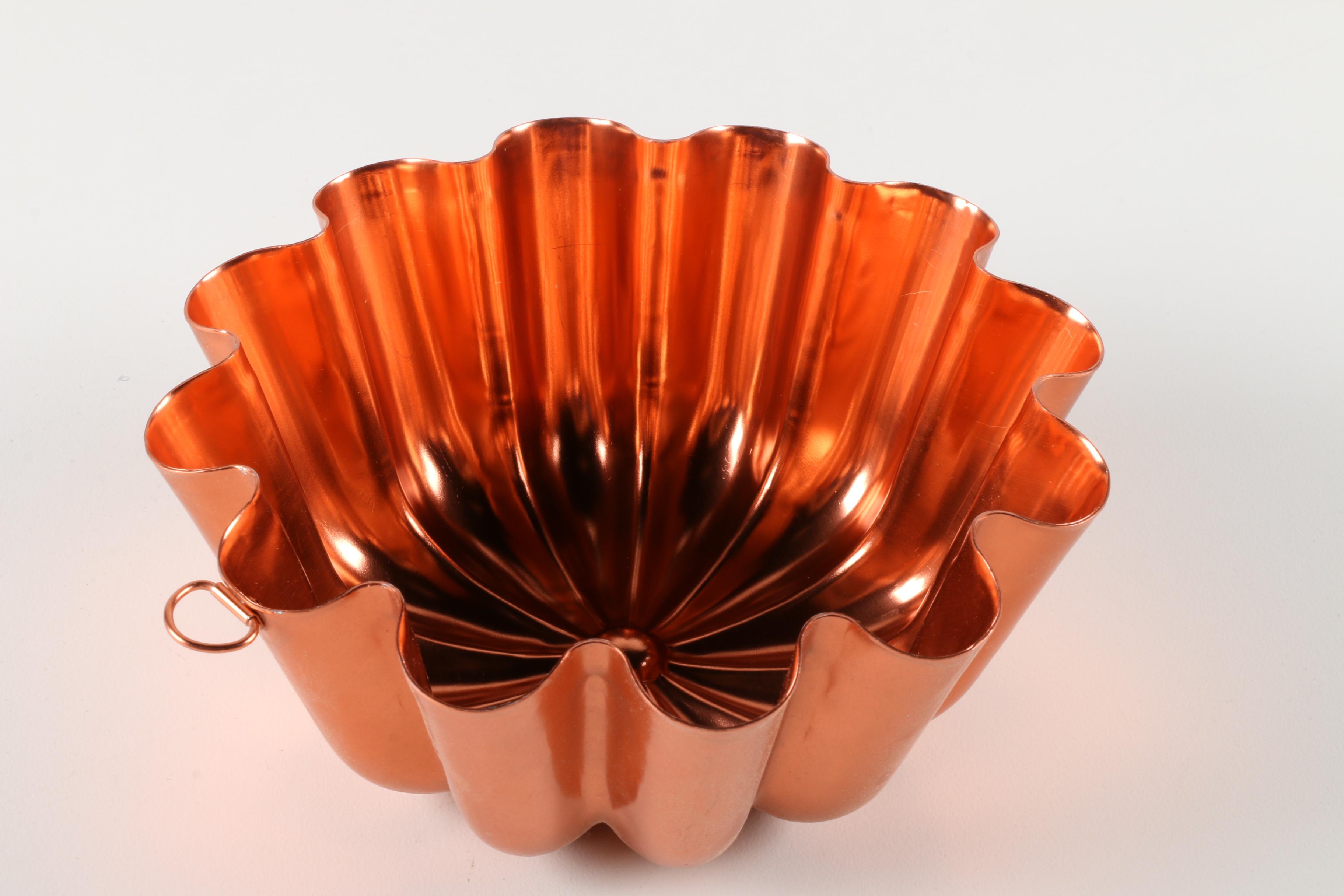 Copper Bakeware Molds