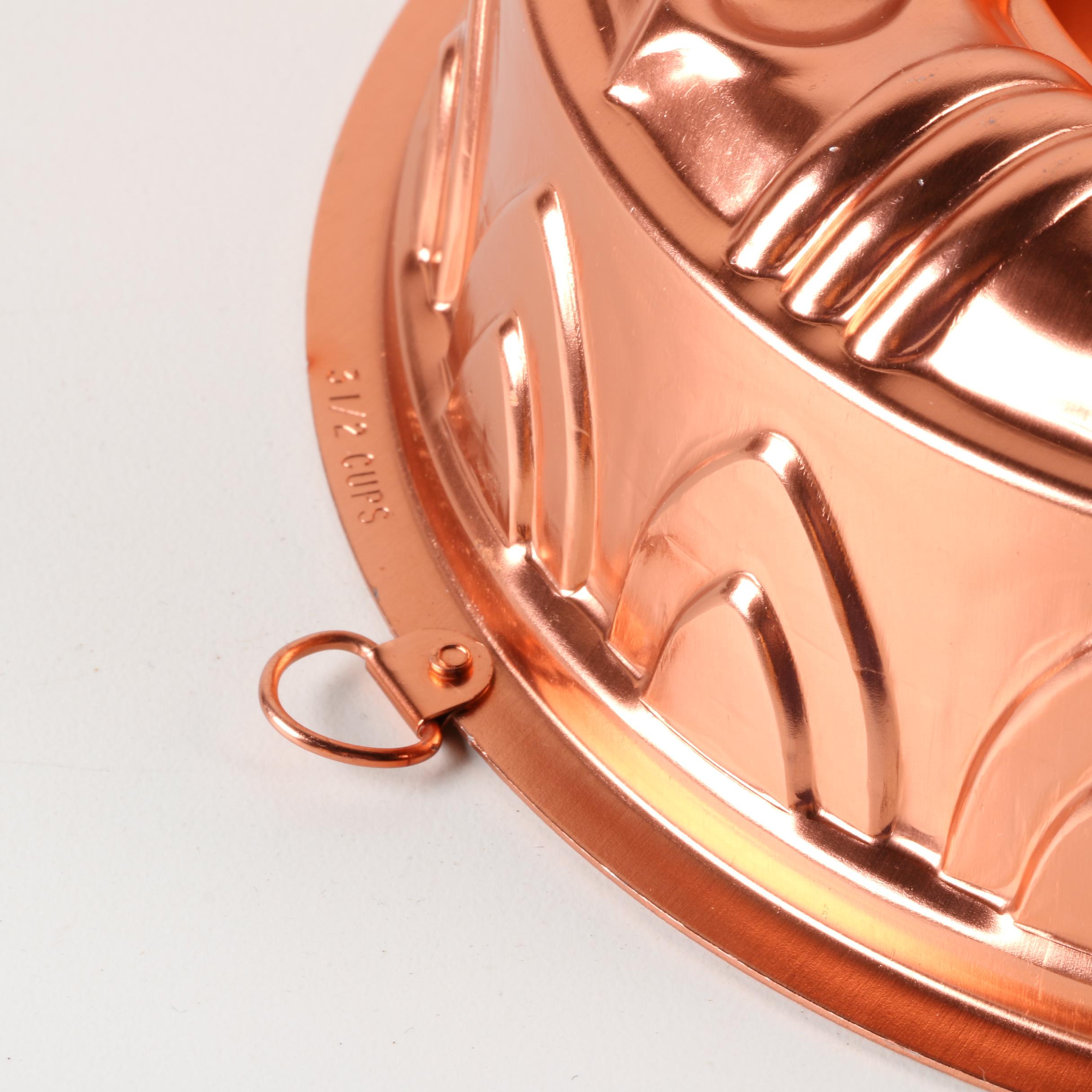 Copper Bakeware Molds