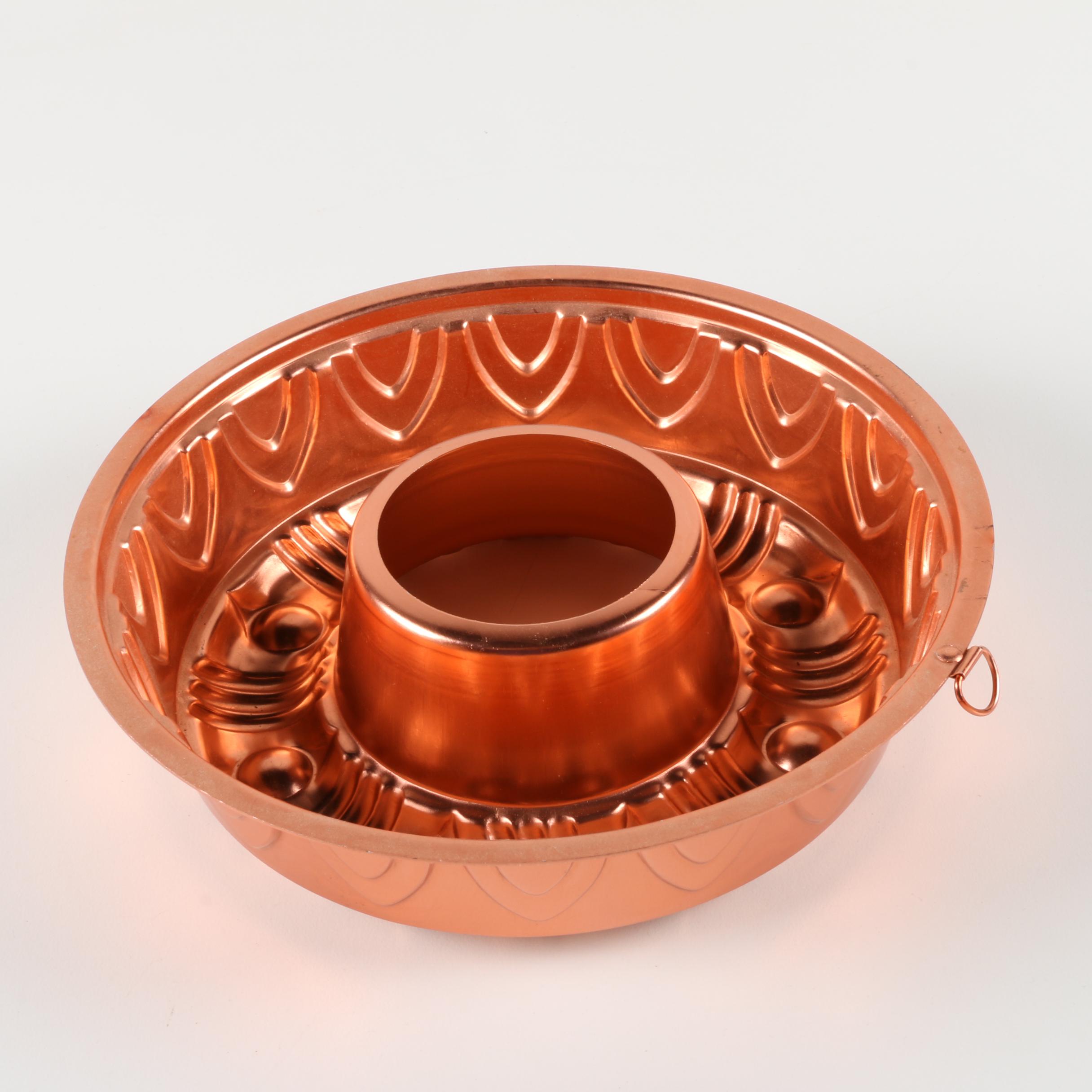 Copper Bakeware Molds