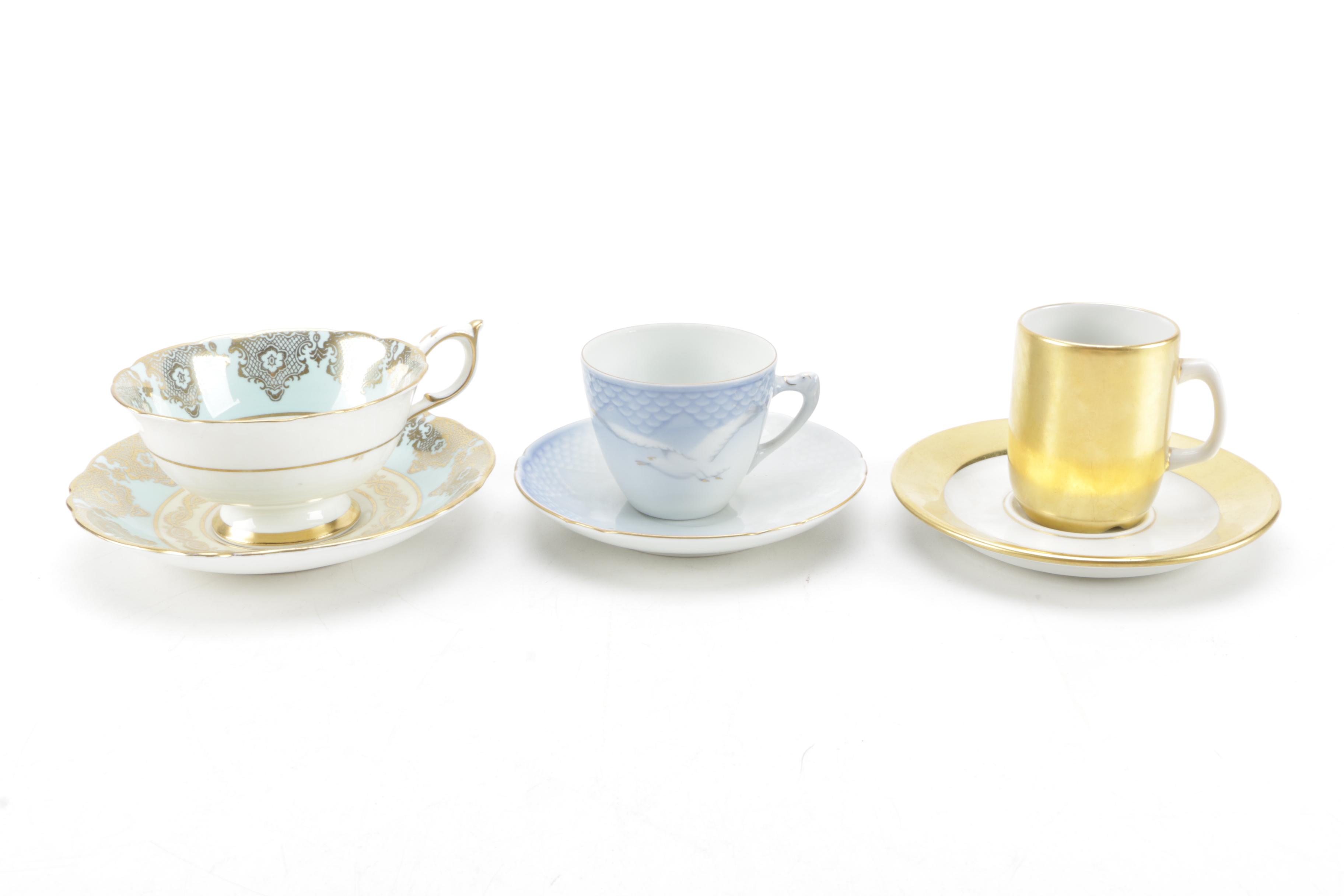 Vintage Porcelain Tableware Including Haviland