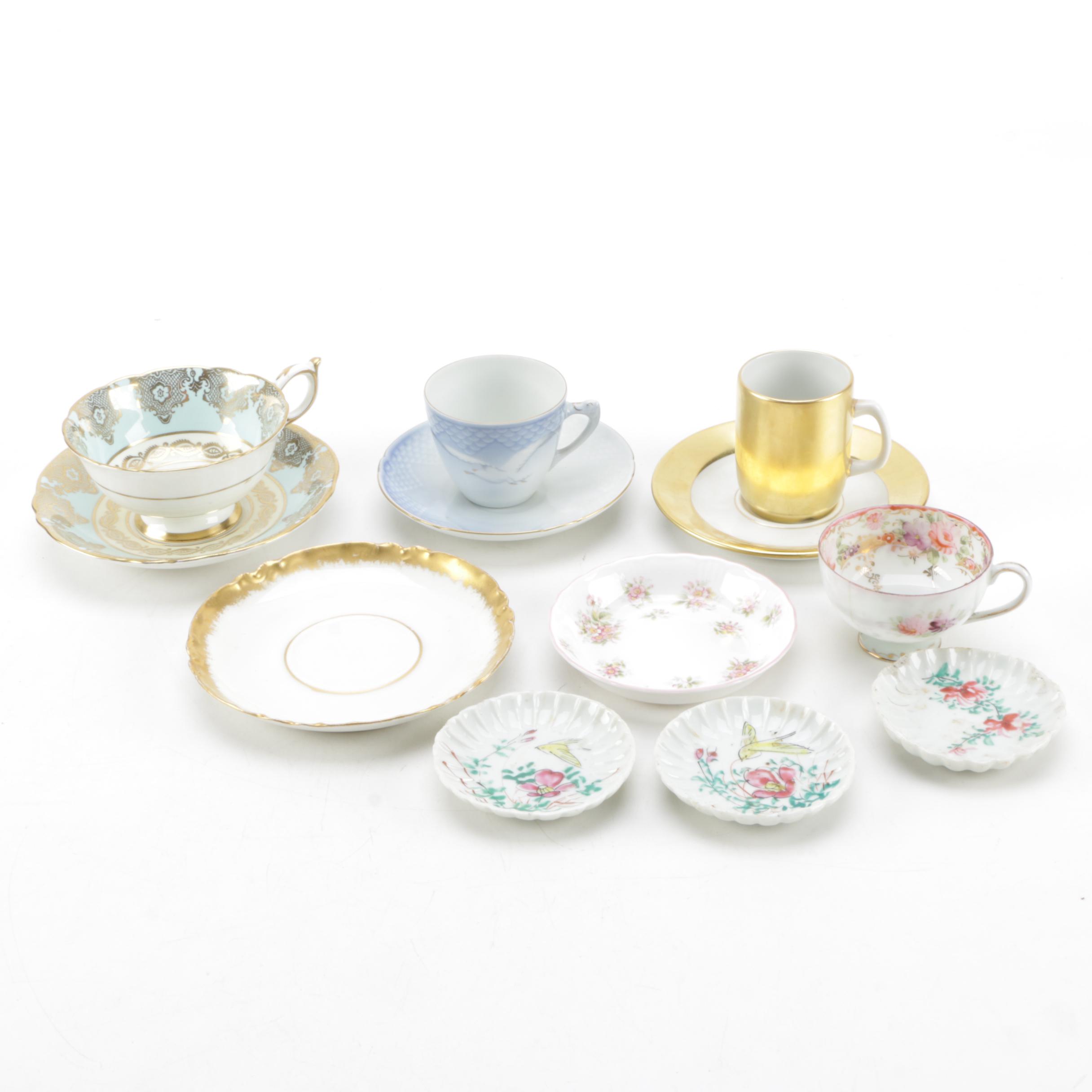 Vintage Porcelain Tableware Including Haviland