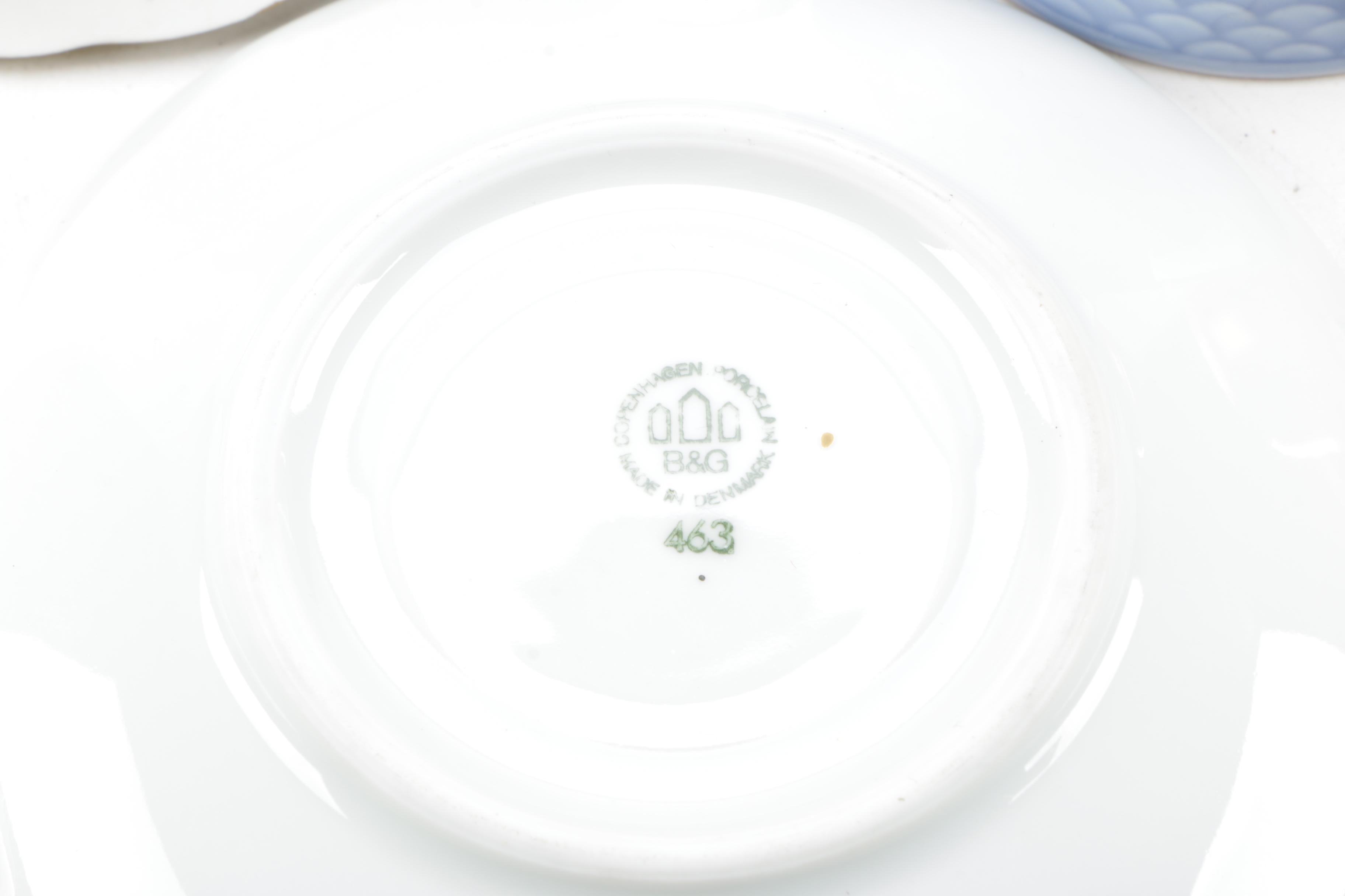 Vintage Porcelain Tableware Including Haviland