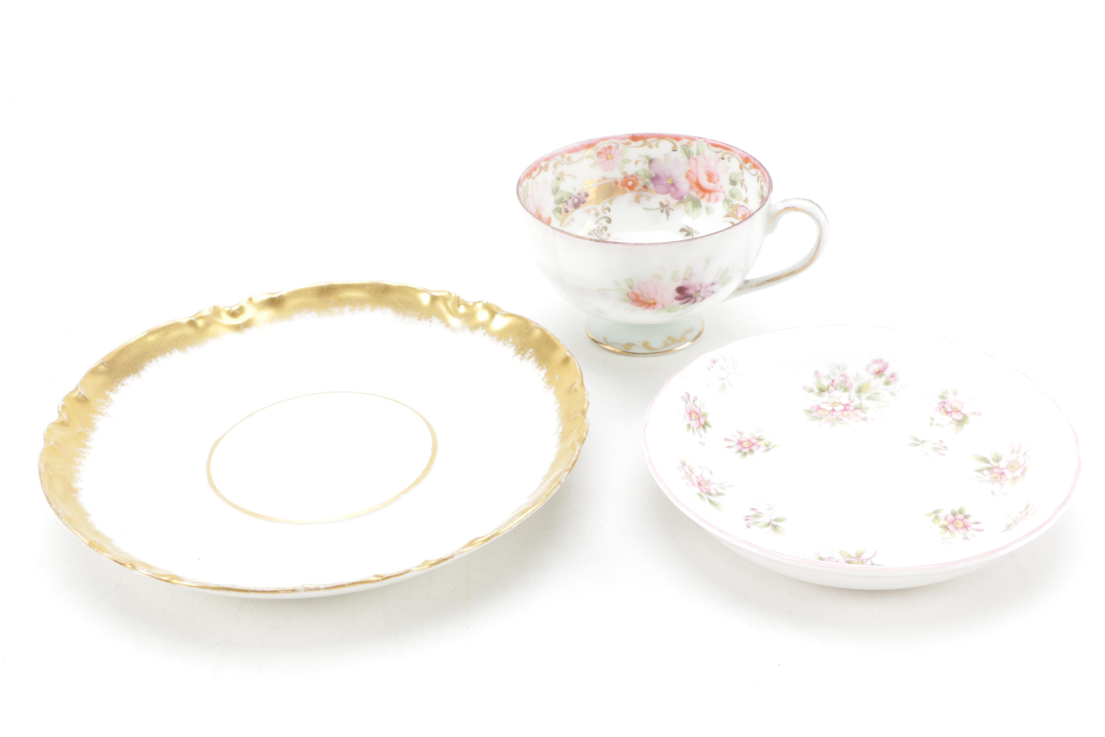 Vintage Porcelain Tableware Including Haviland