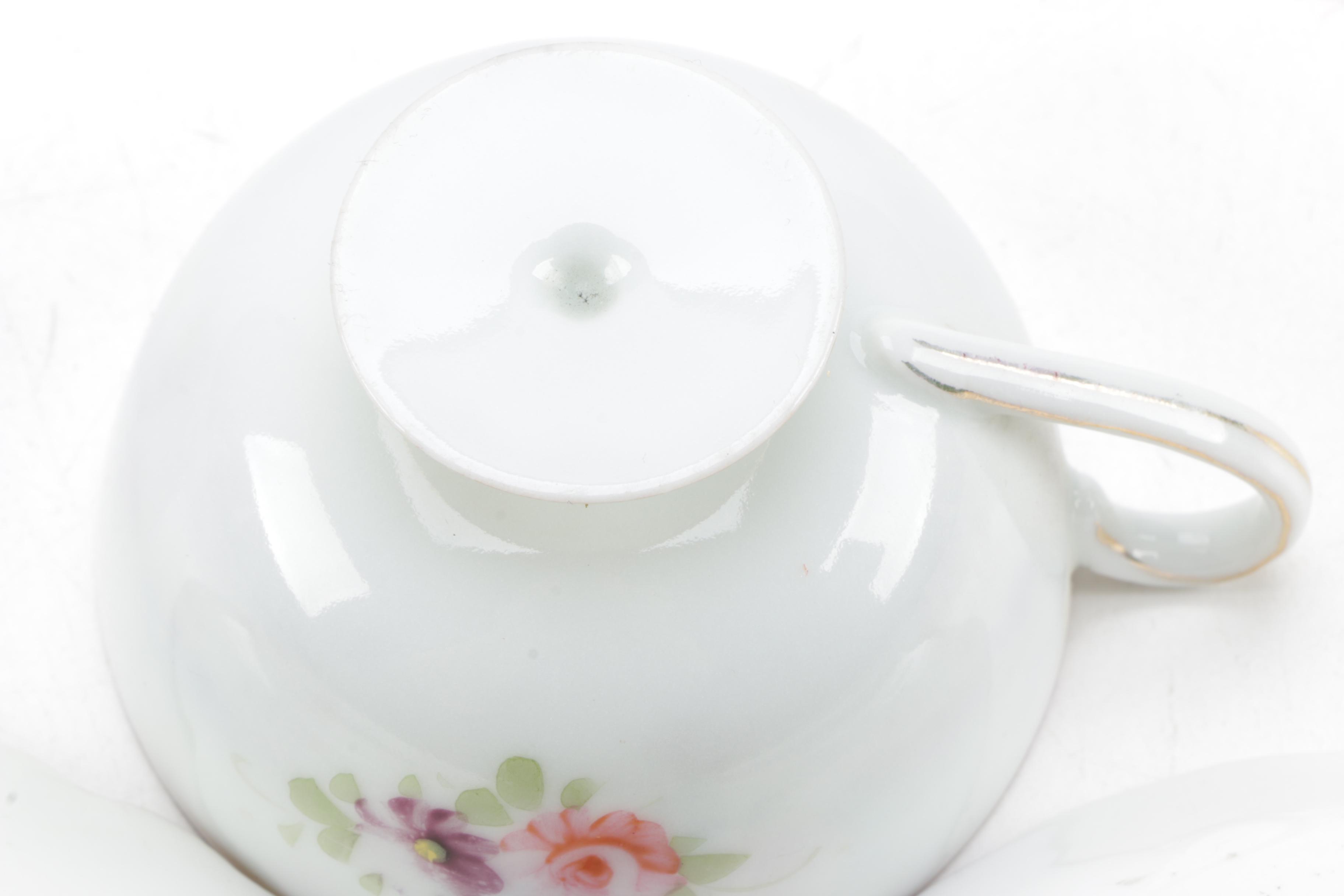 Vintage Porcelain Tableware Including Haviland