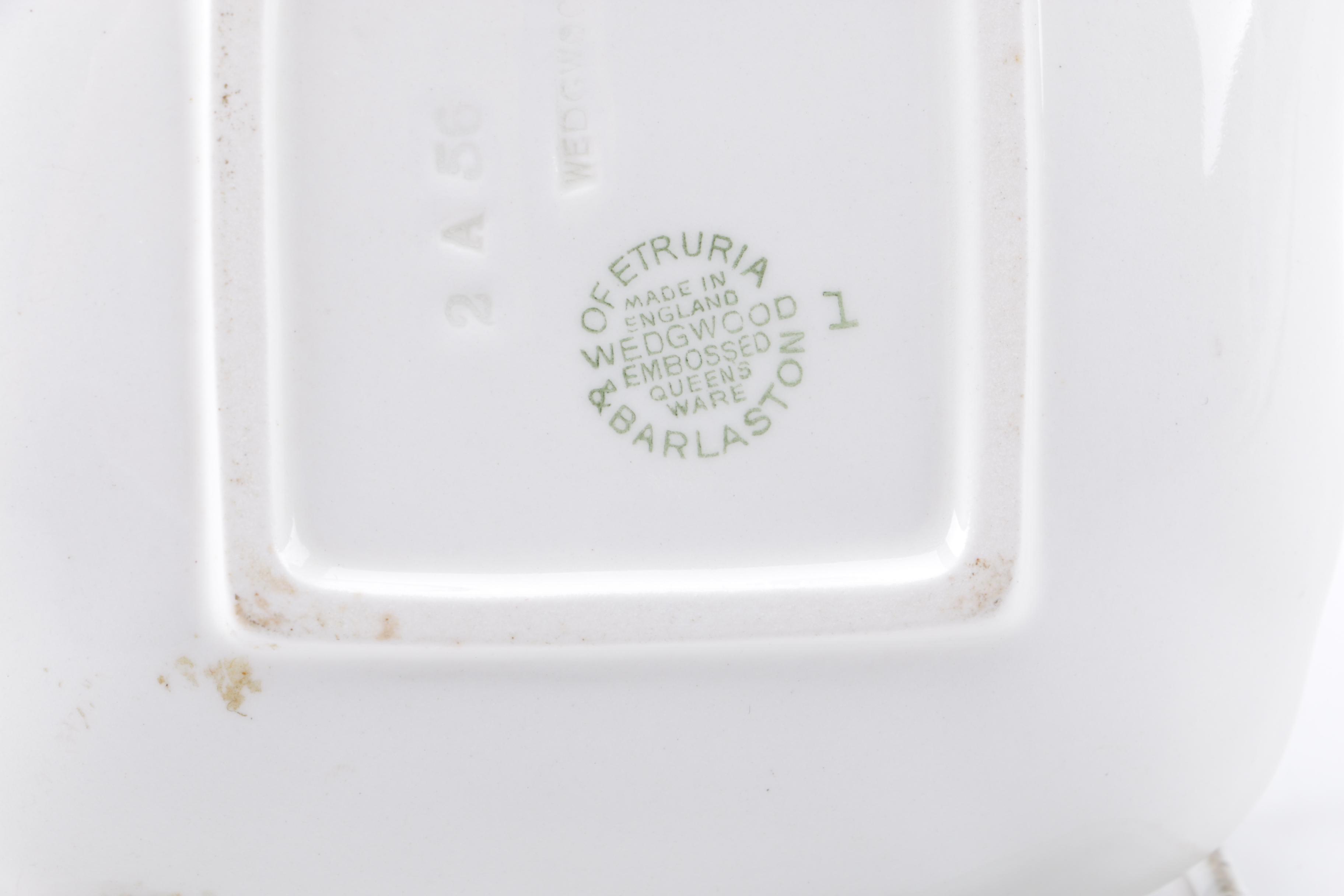 Wedgwood "Pink-On-Cream" Queensware