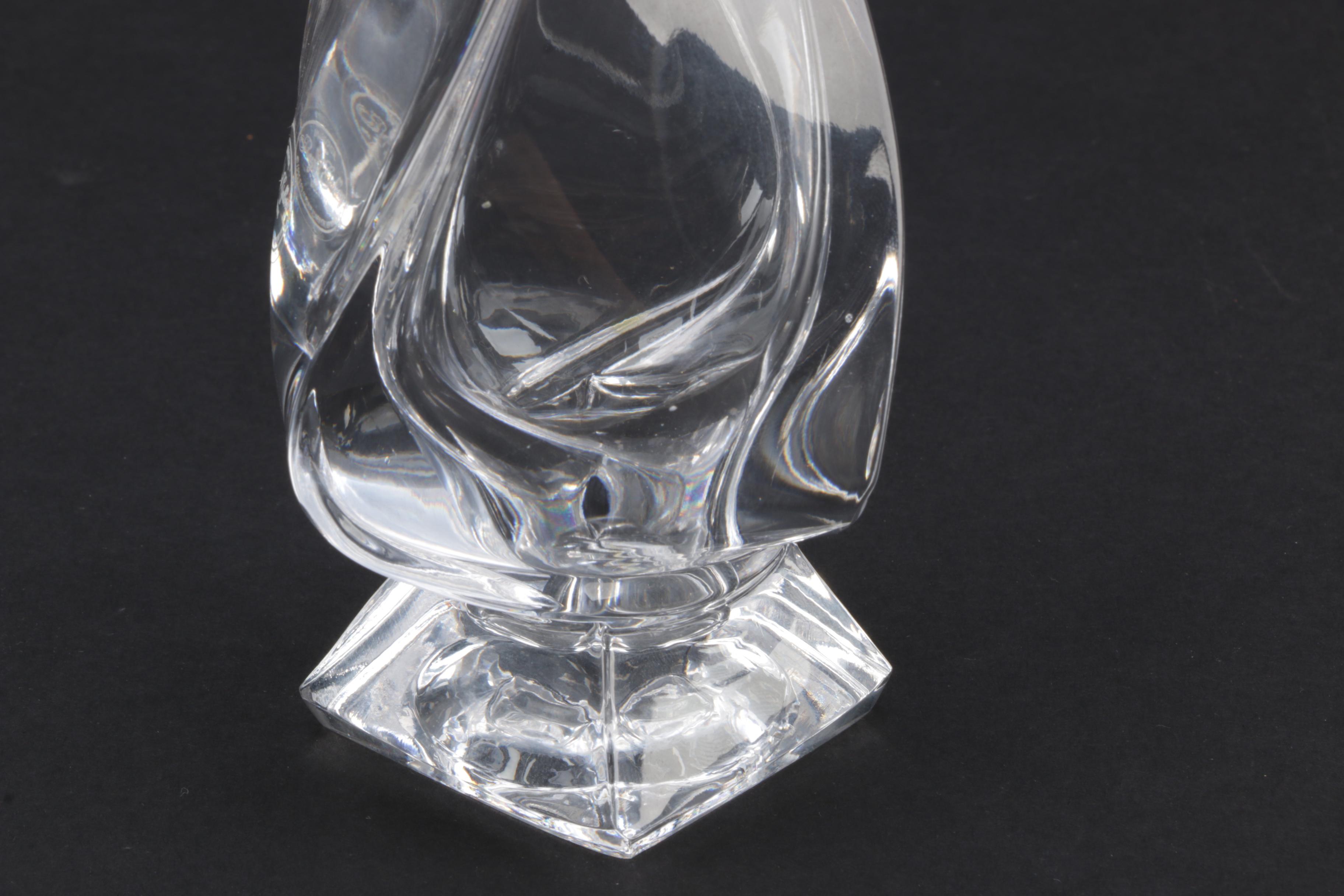 Royal Gallery Lead Crystal Twisted Vase