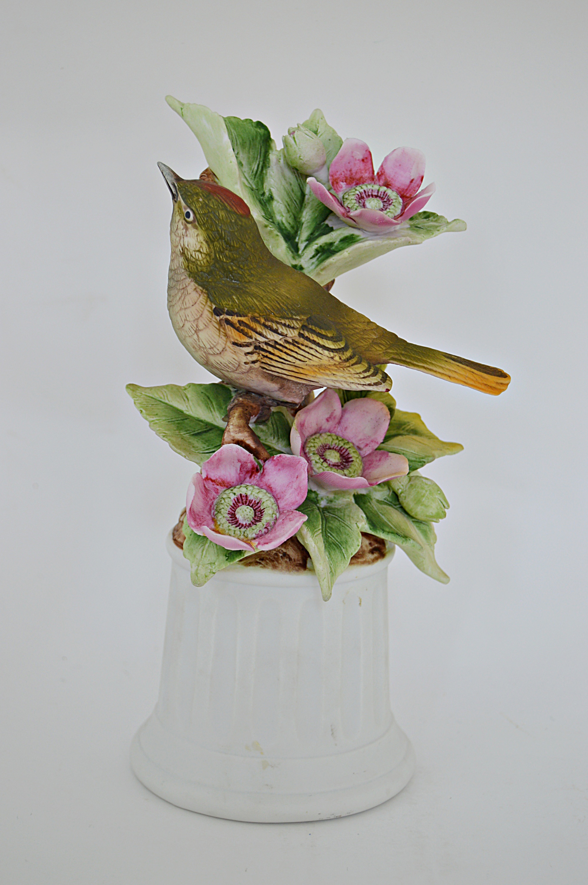 Vintage Bird and Floral Porcelain and Bone China Figurines