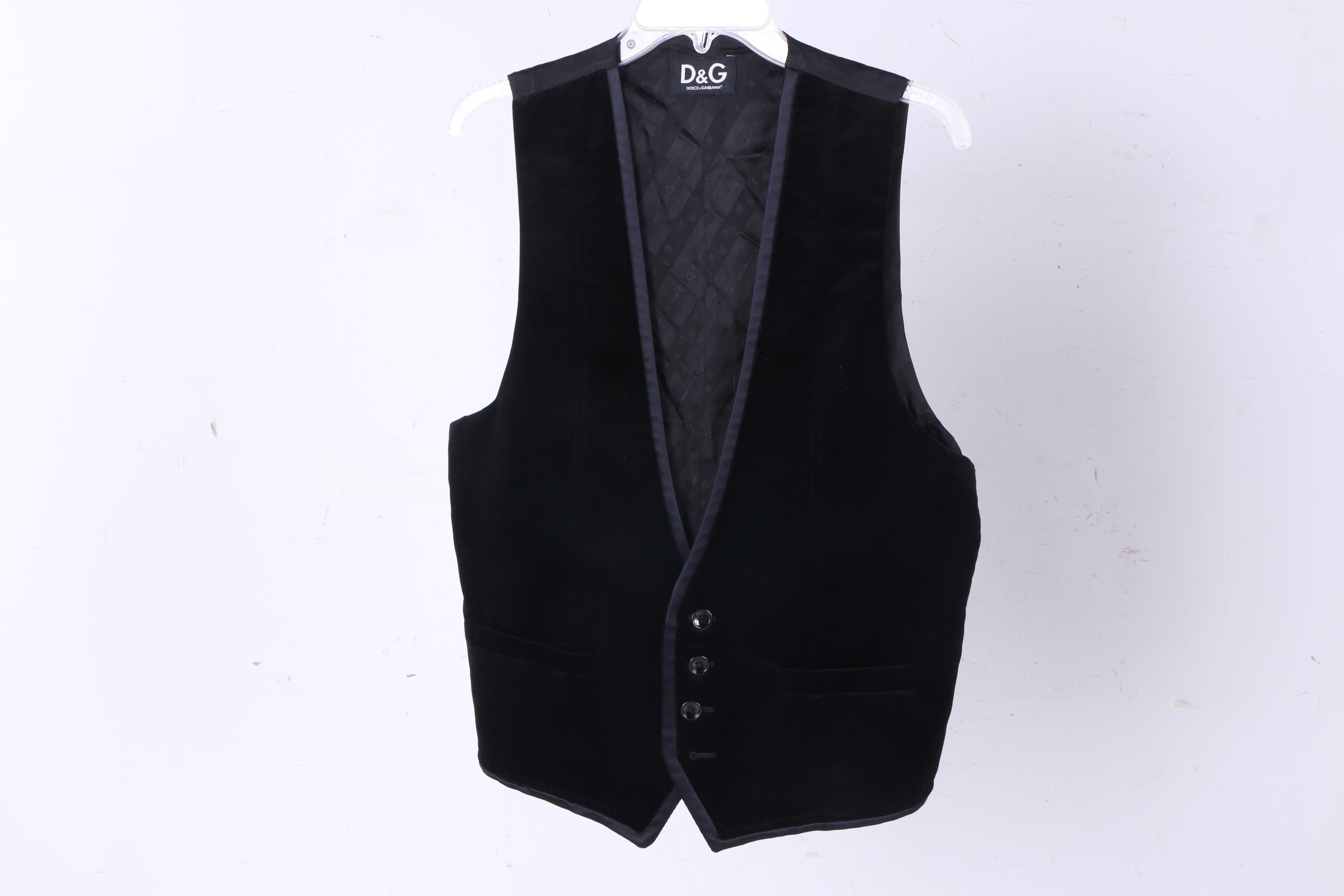 Men's Dolce & Gabbana Dinner Jacket and Vest