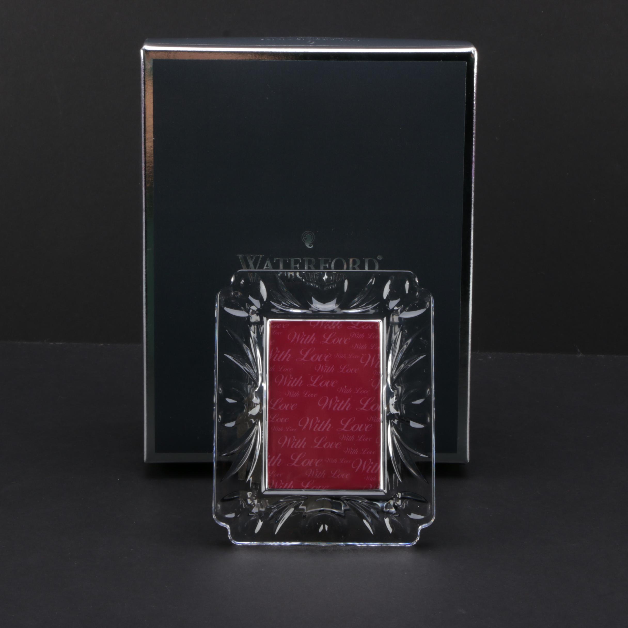 Lead Crystal Picture Frame by Waterford