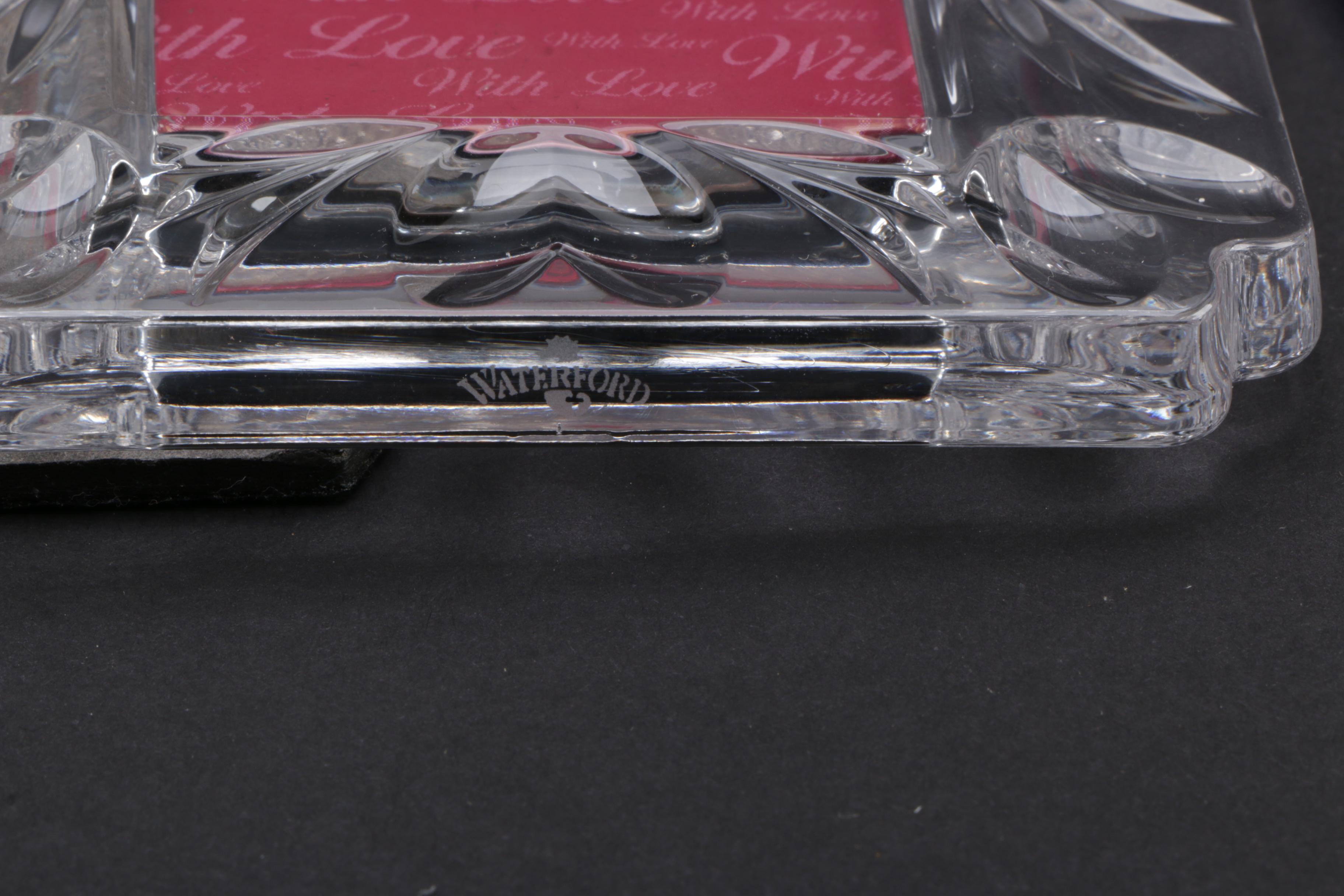 Lead Crystal Picture Frame by Waterford