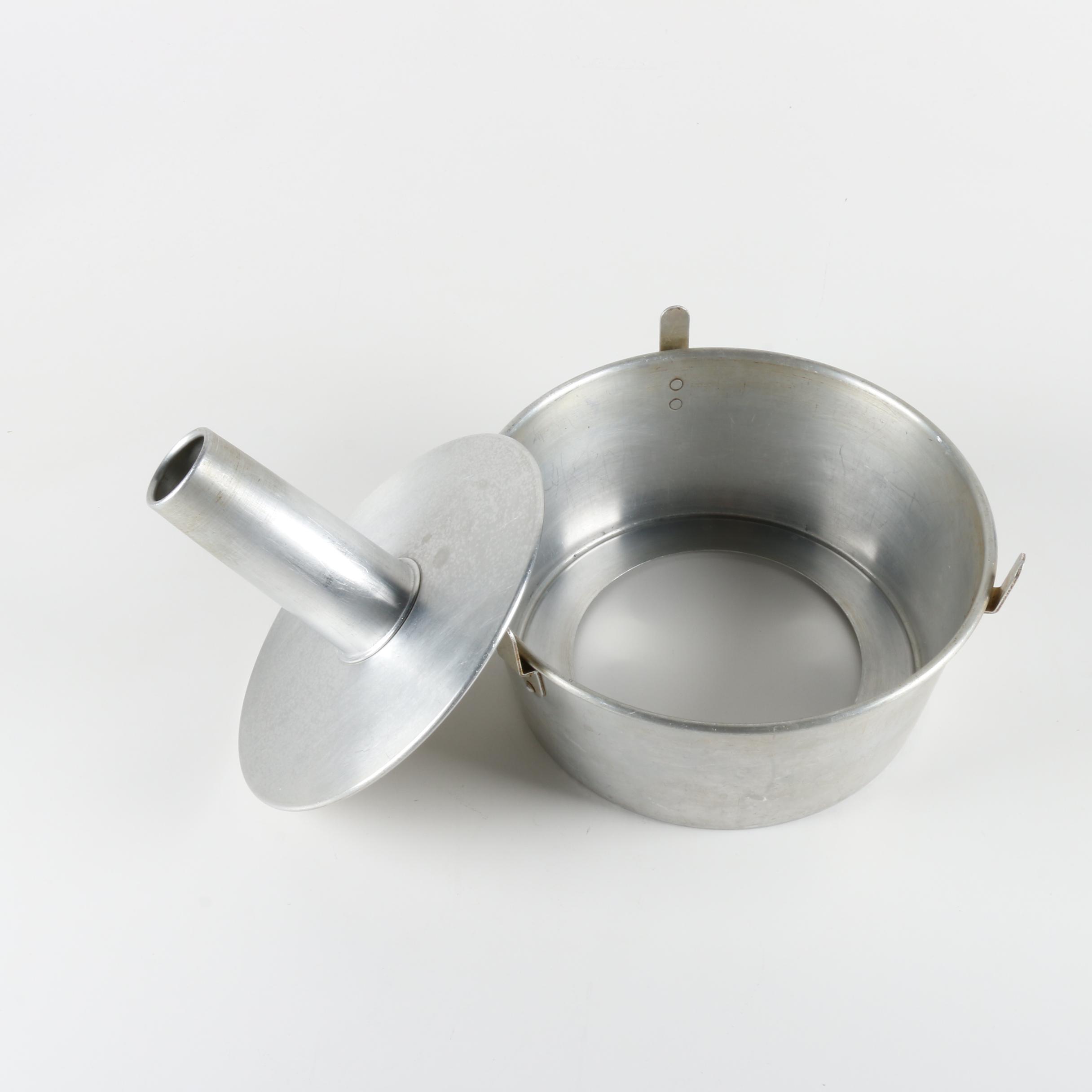 Aluminum Baking Pans and Wooden Utensils