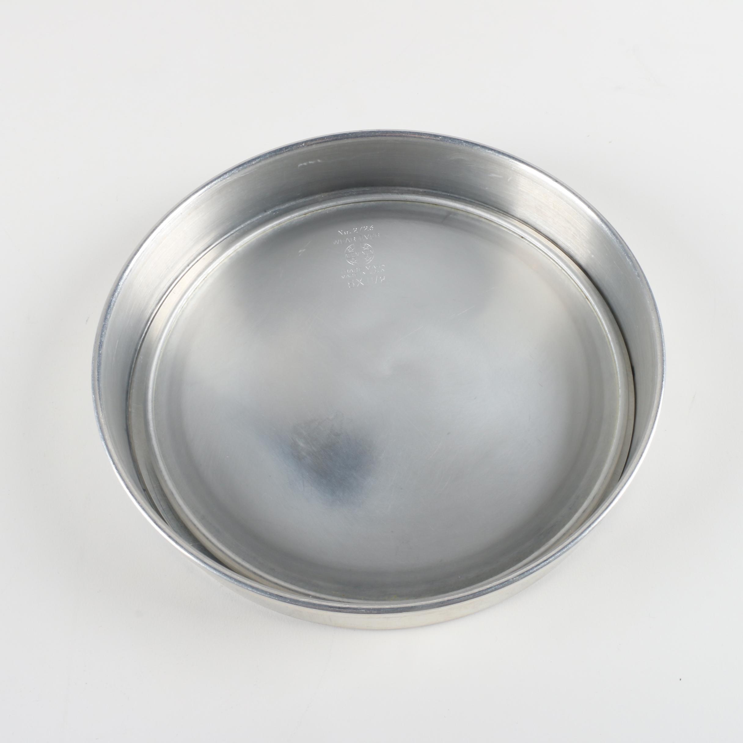 Aluminum Baking Pans and Wooden Utensils