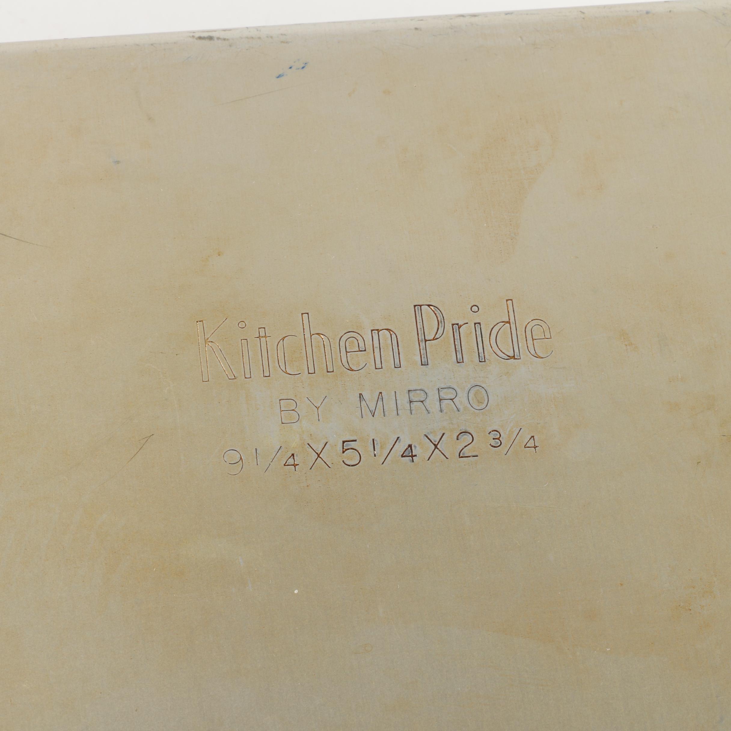 Aluminum Baking Pans and Wooden Utensils