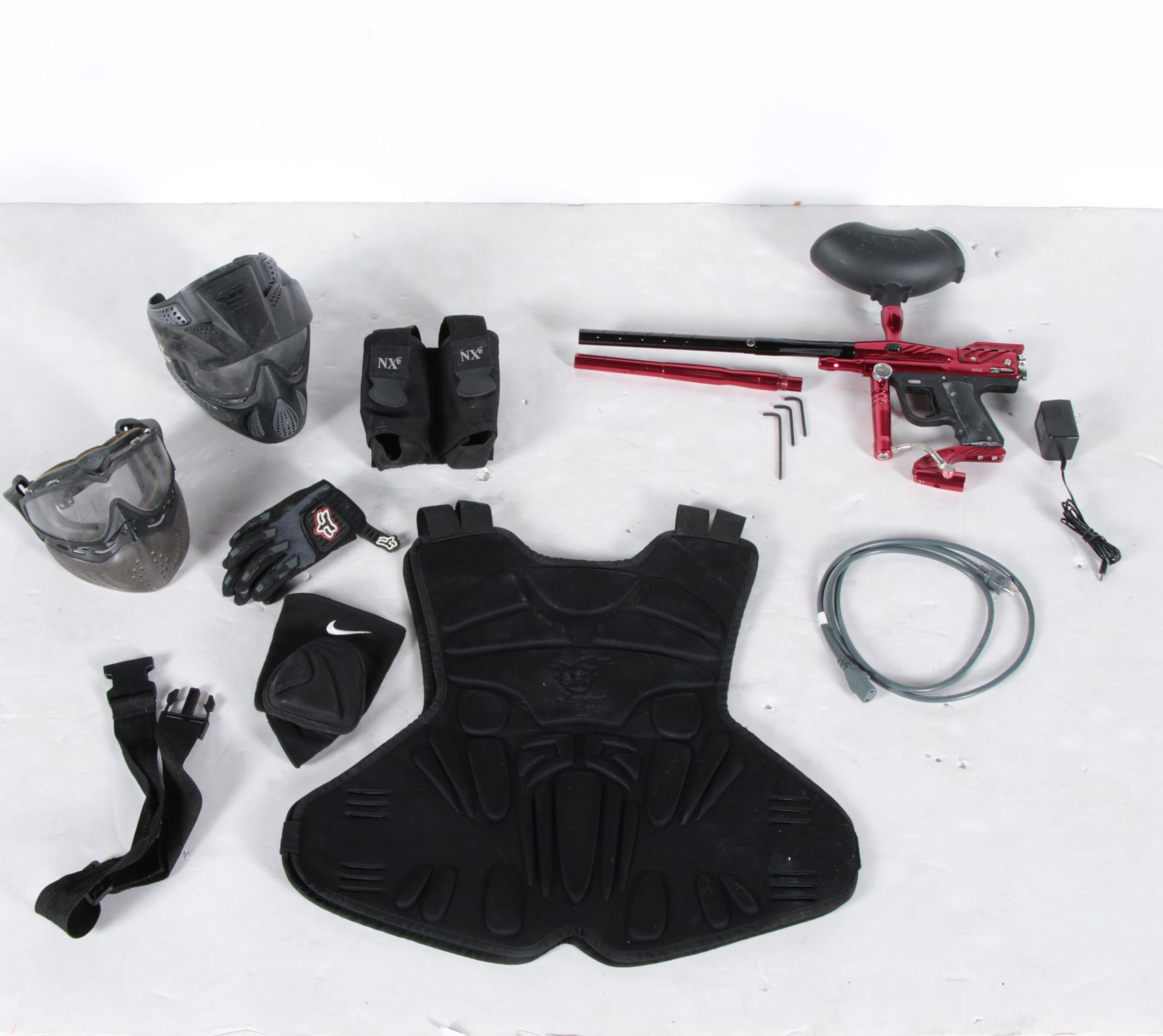 Assorted Paintball Gear