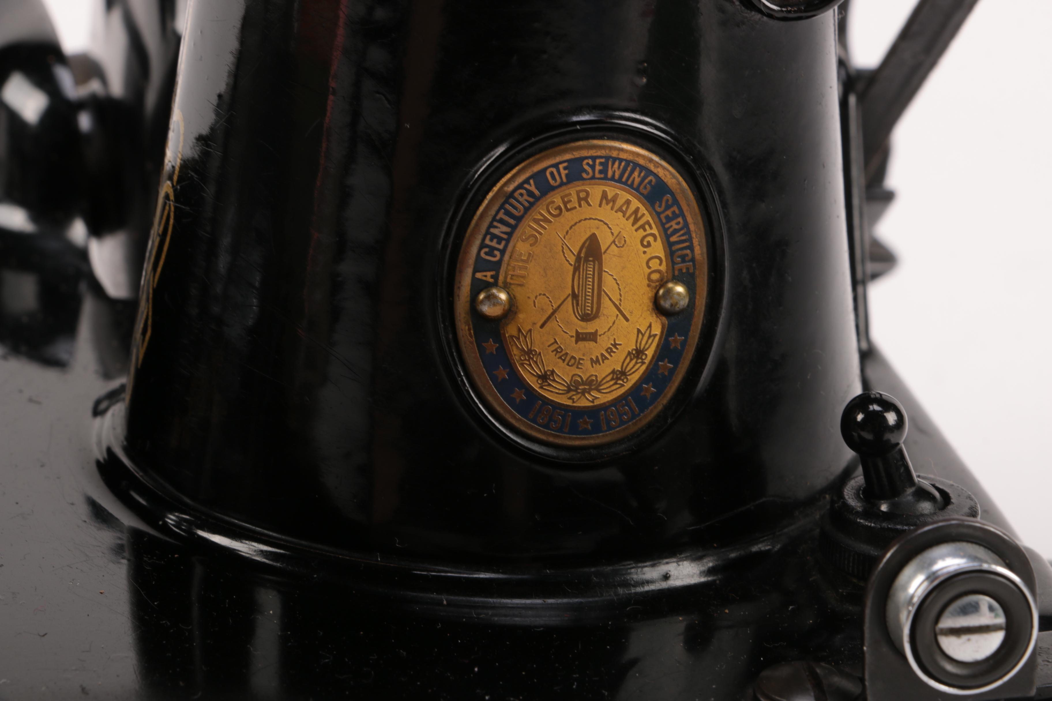 Centennial 1951 Singer Sewing Machine