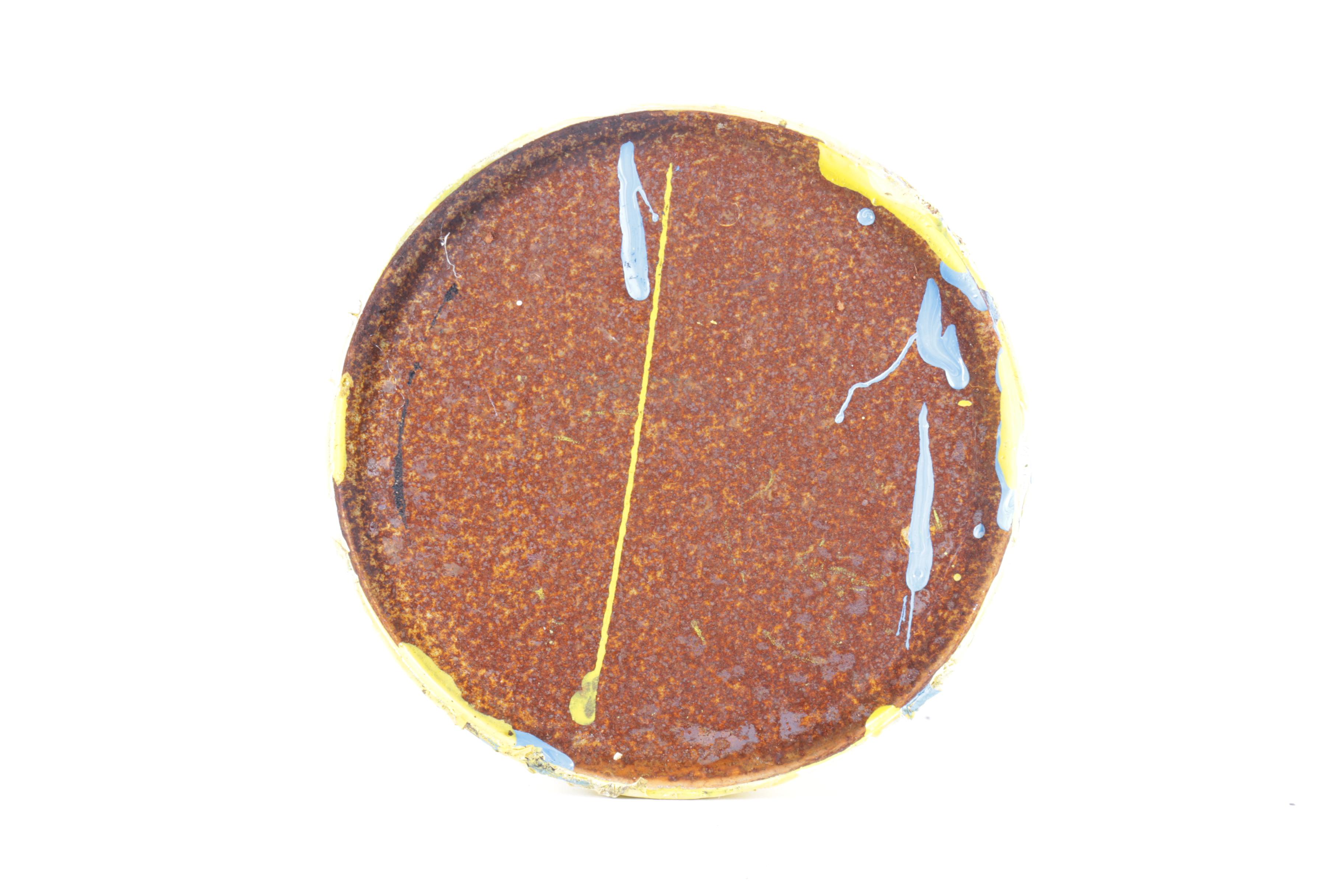 Missionary Mary Proctor Signed Original Mixed Media Folk Art Painted Metal Can