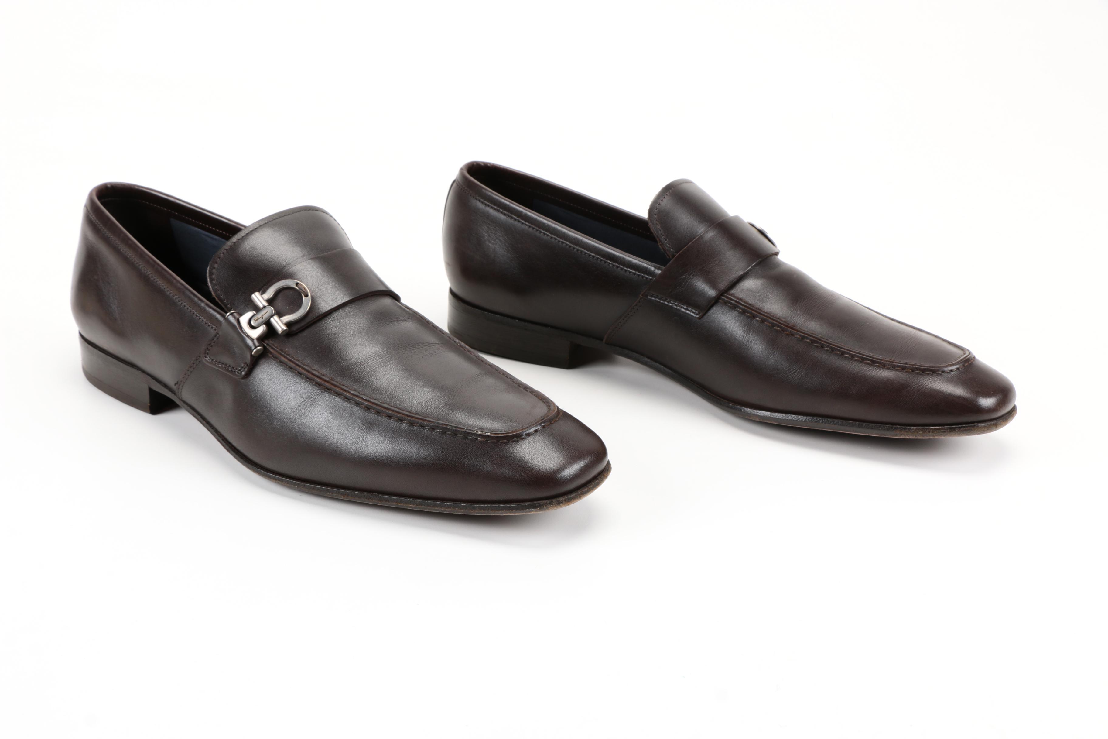 Men's Salvatore Ferragamo Leather Loafers