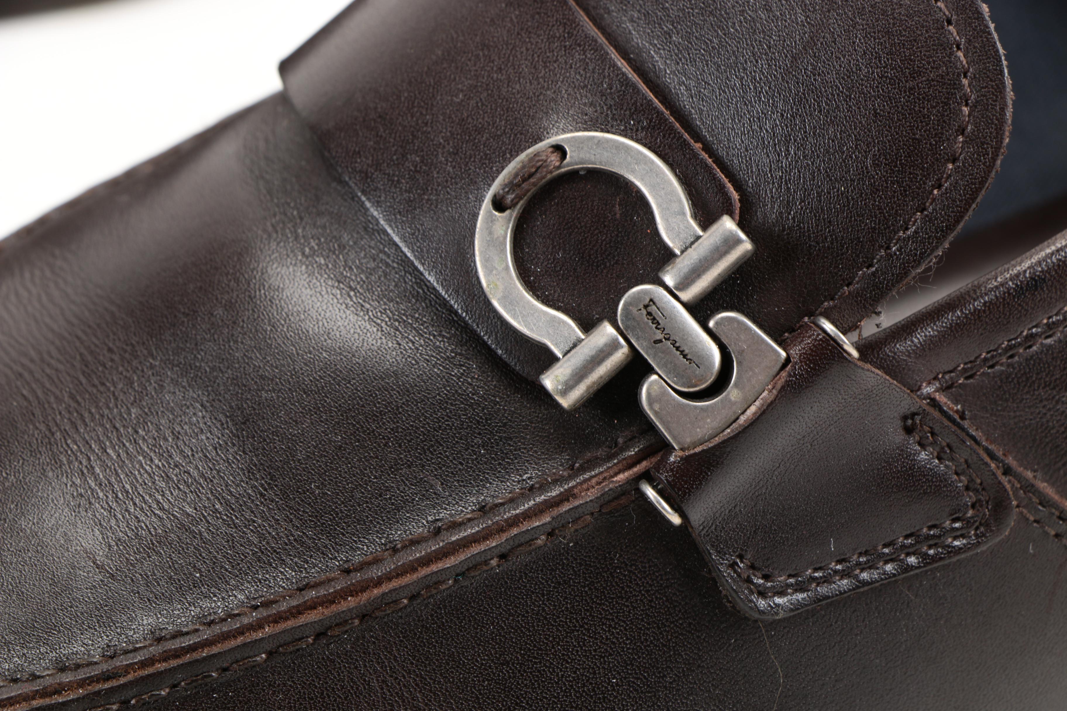 Men's Salvatore Ferragamo Leather Loafers