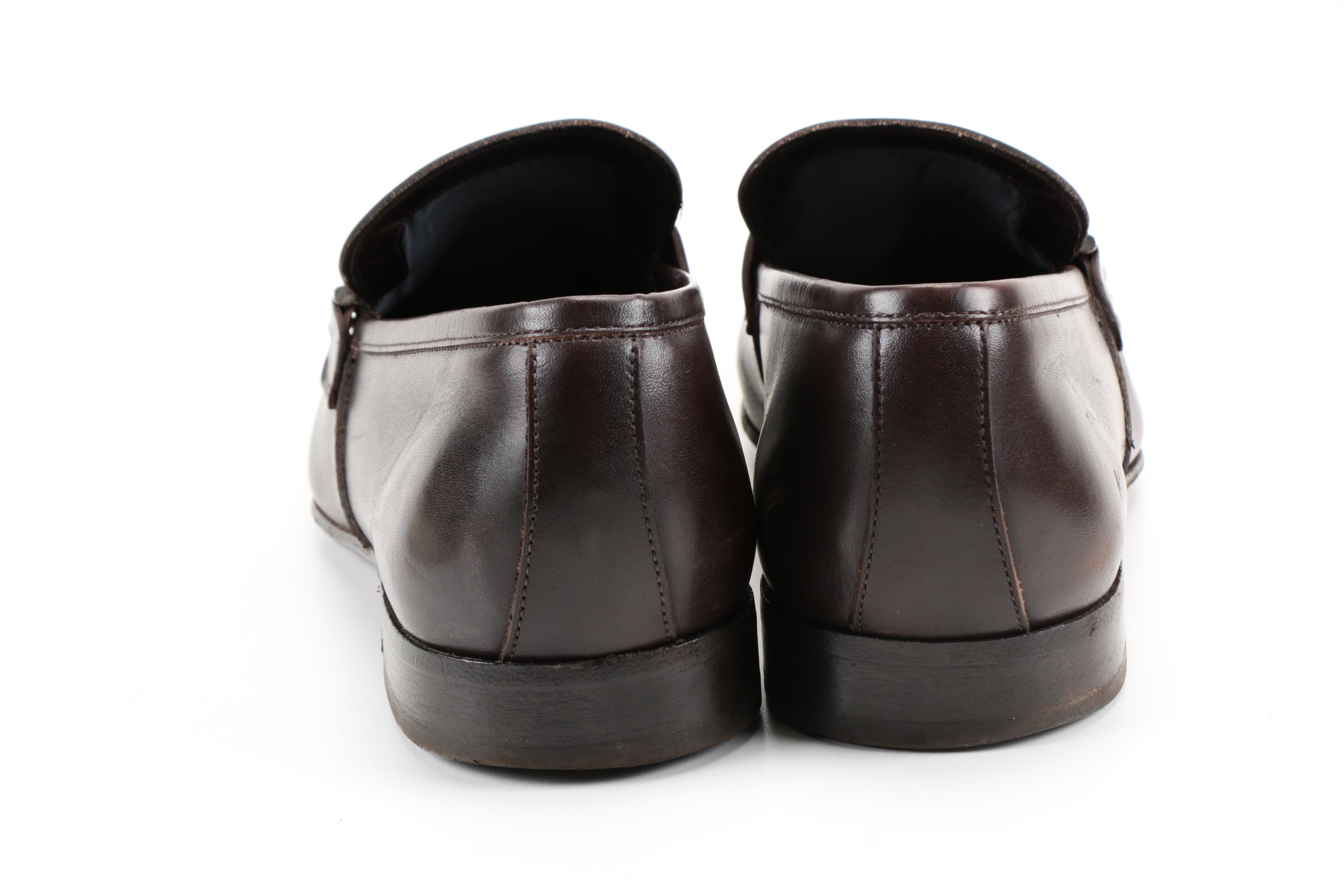 Men's Salvatore Ferragamo Leather Loafers