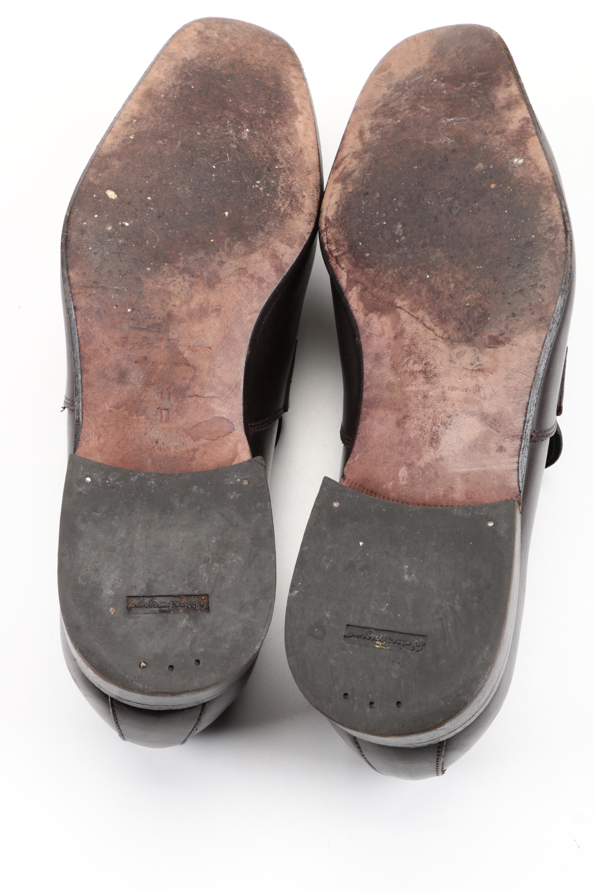 Men's Salvatore Ferragamo Leather Loafers