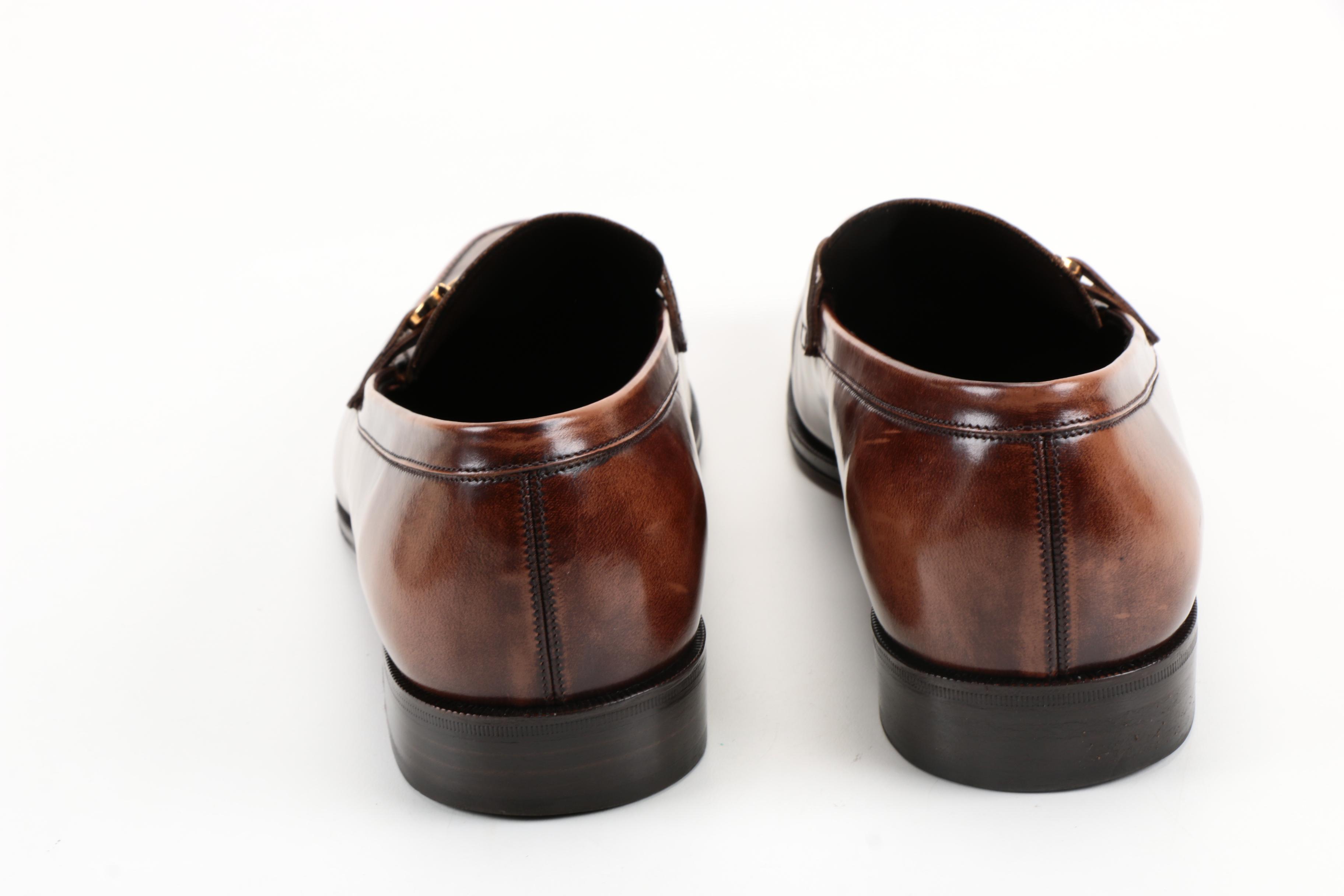 Men's Salvatore Ferragamo Leather Loafers