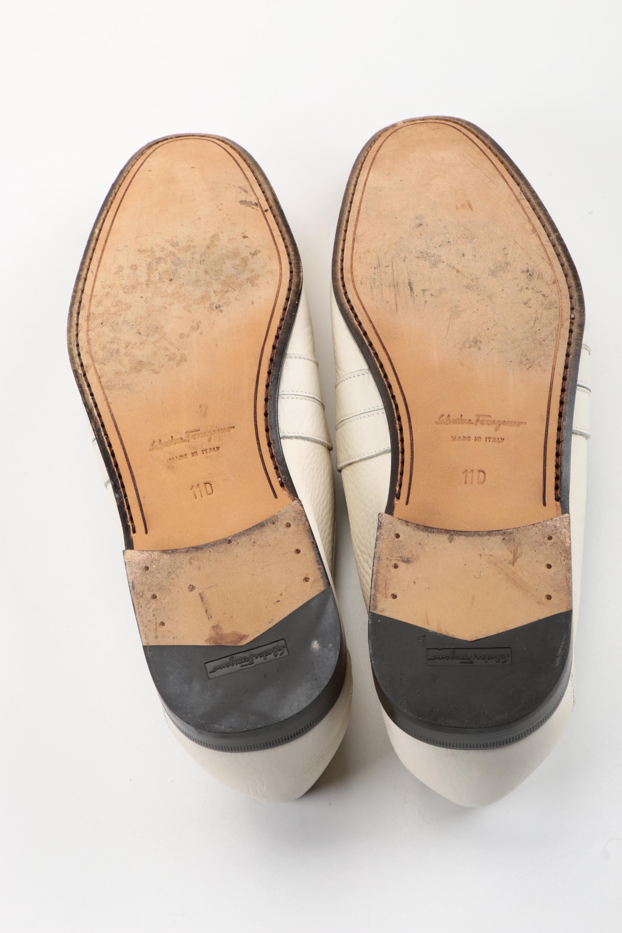 Men's Salvatore Ferragamo Leather Loafers