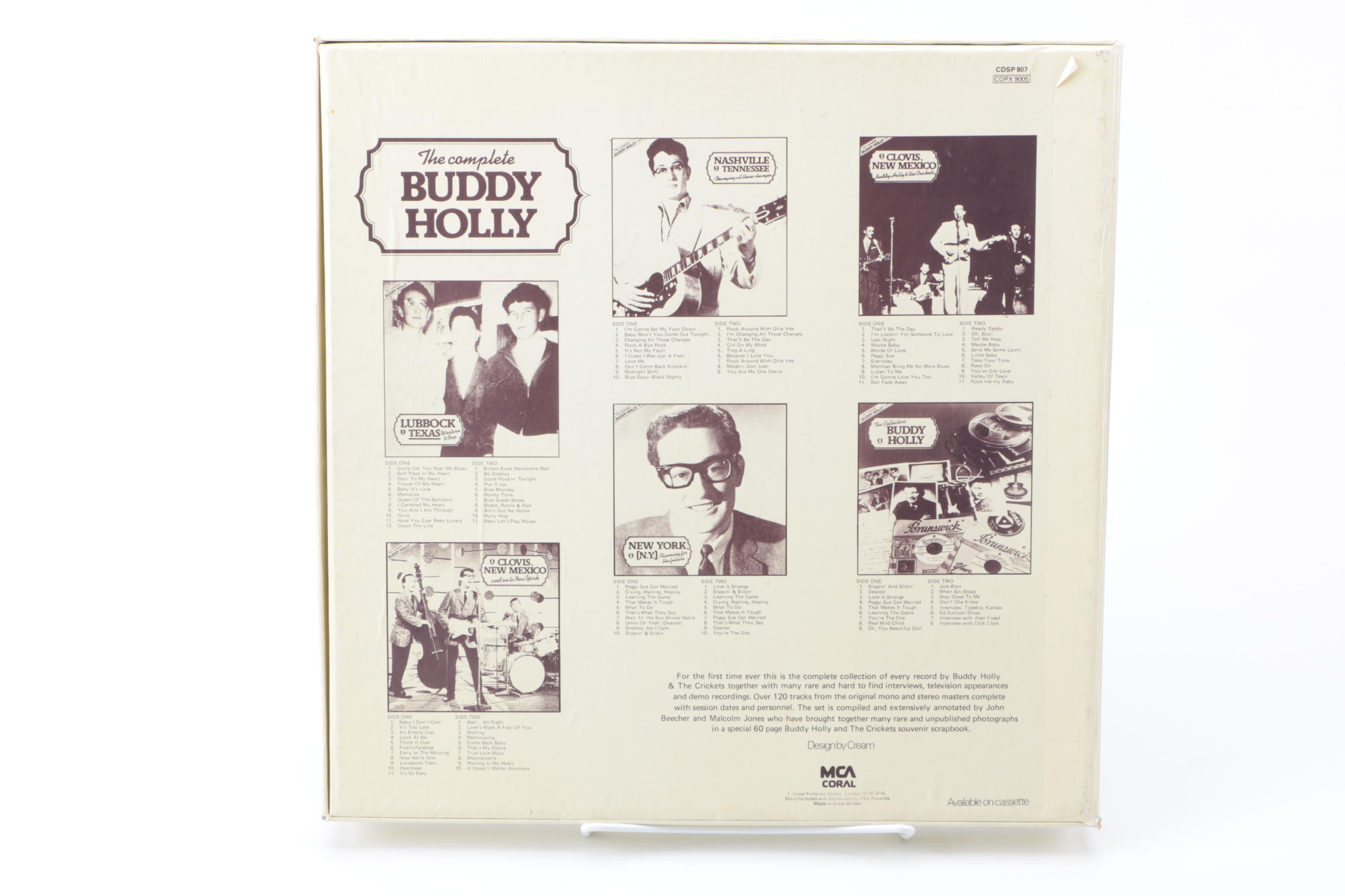 "Complete Buddy Holly" LP Box Set