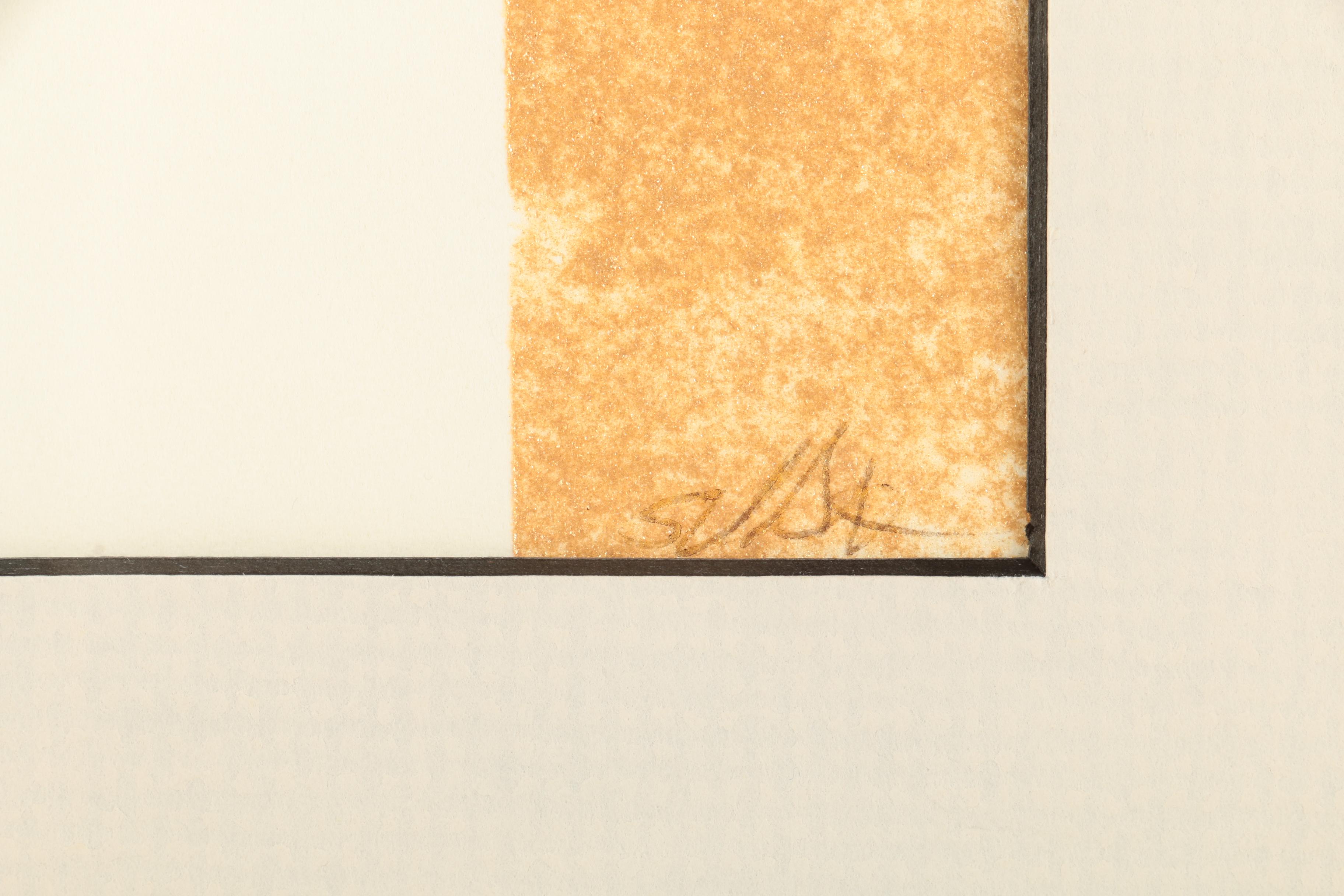 Serigraph Print of Woman's Face