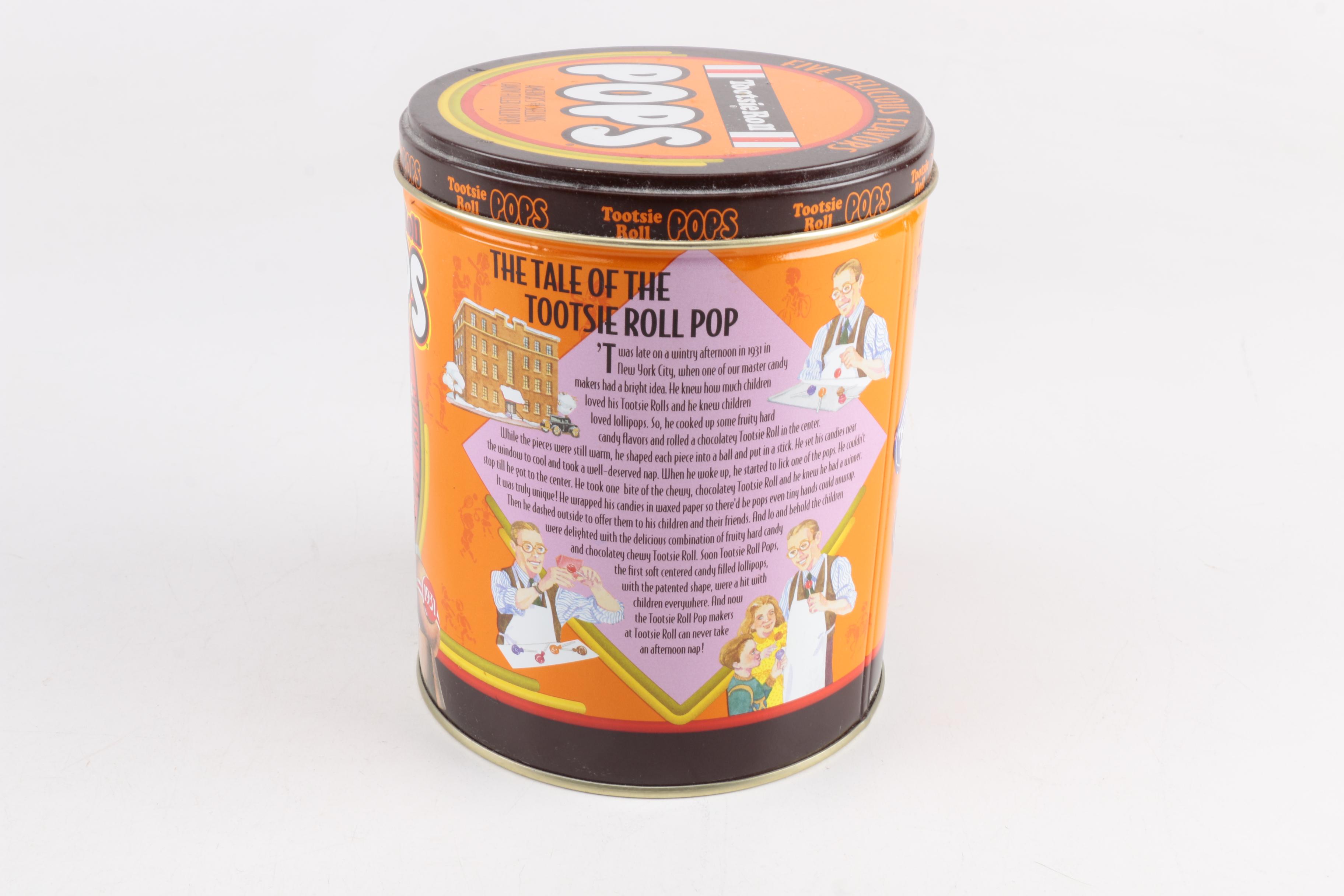 Tin Candy, Cookie and Soup Cans