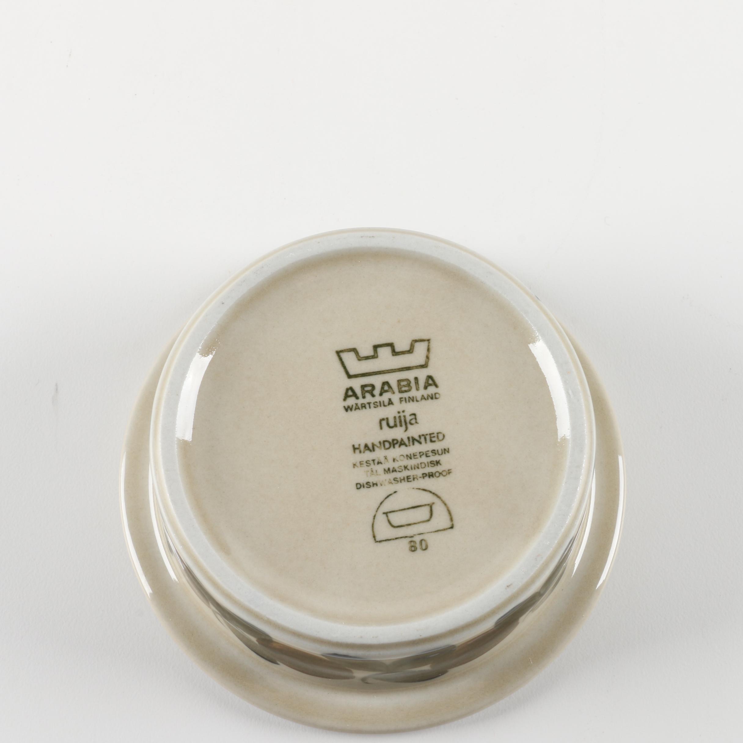 Arabia of Finland "Ruija Troubadour" Tableware