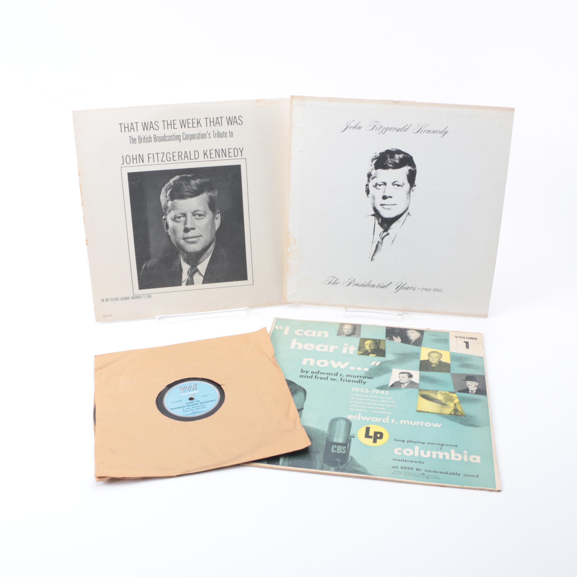 Roosevelt and Kennedy Theme Records