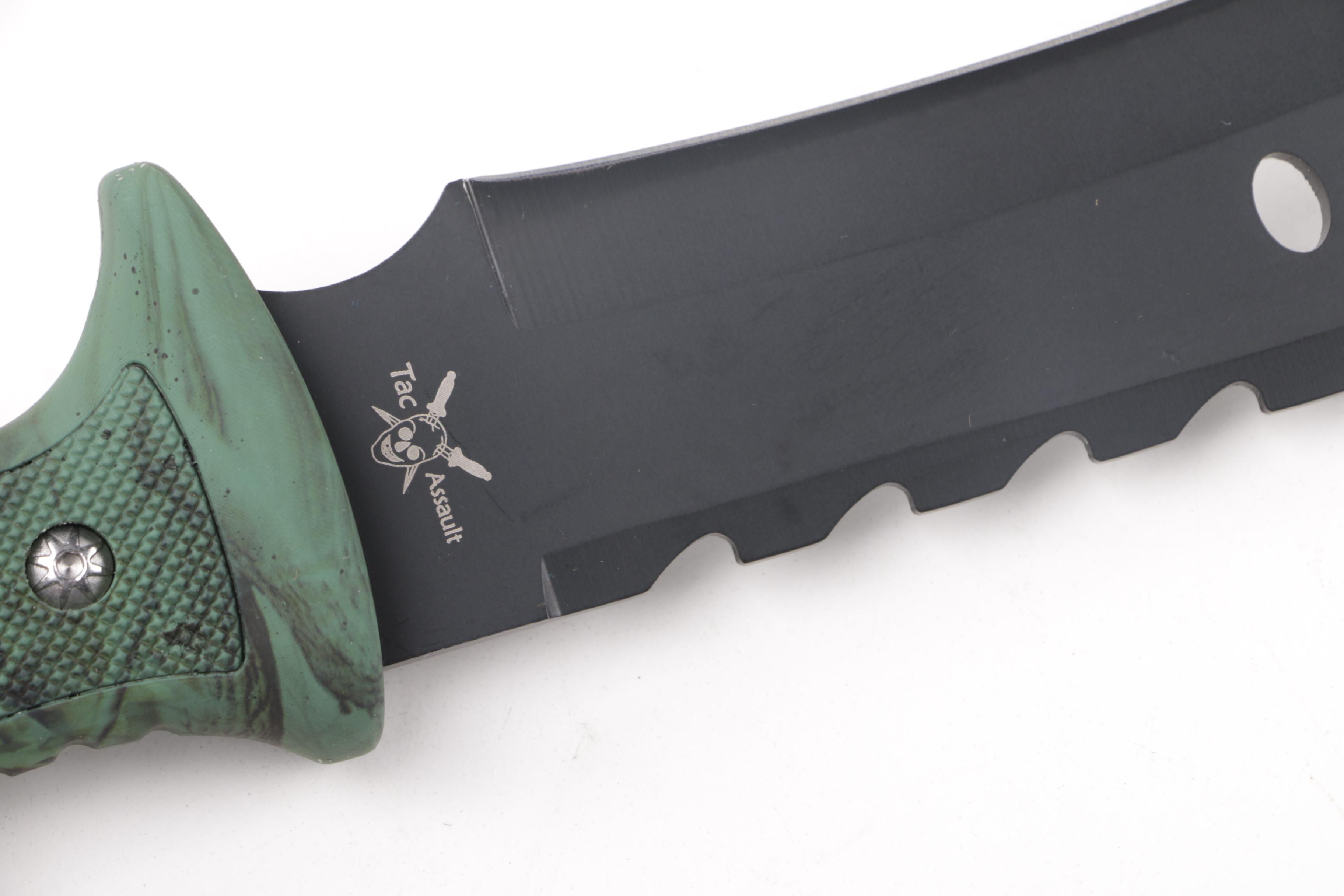Tac-Assault Knife with Sheath