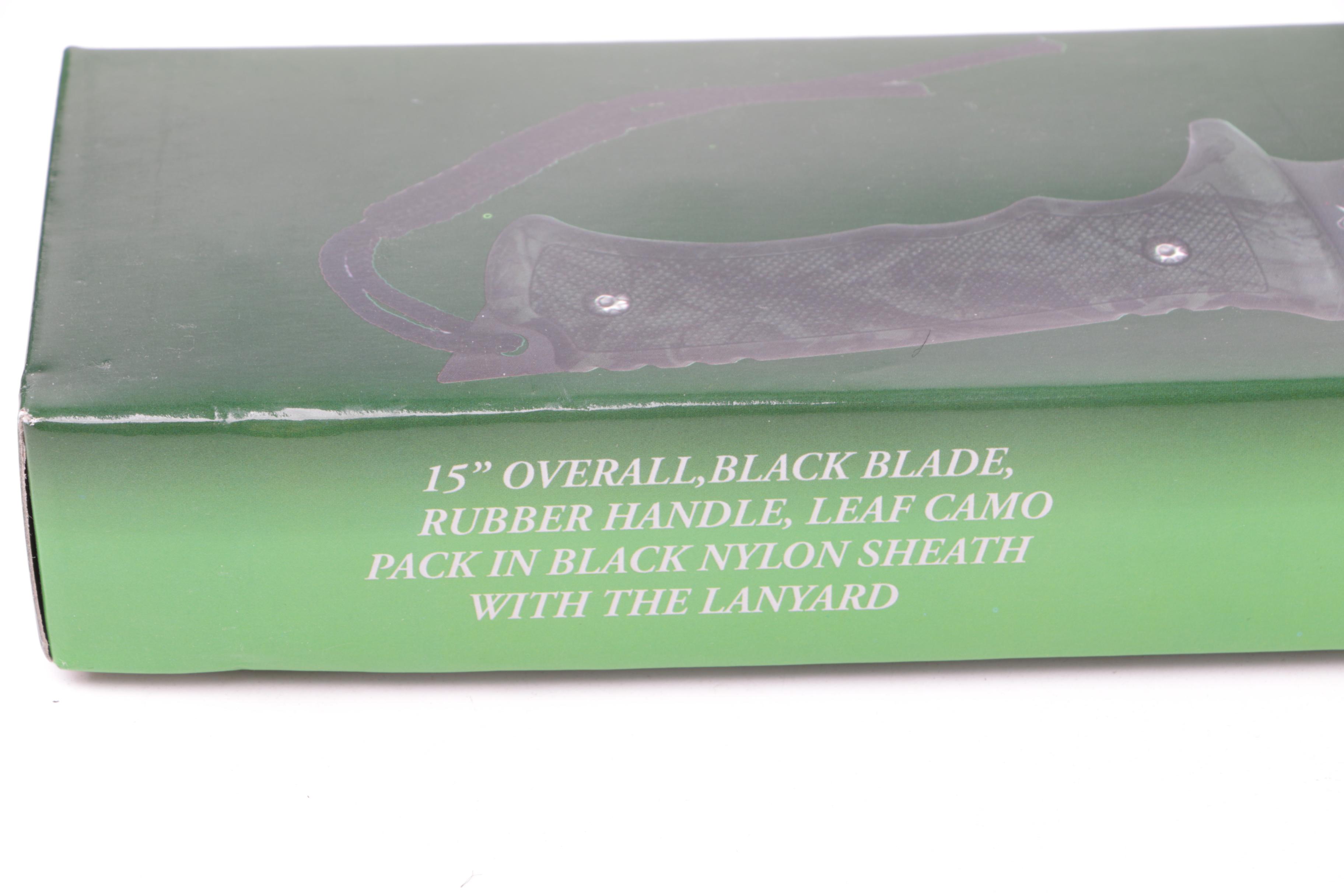 Tac-Assault Knife with Sheath