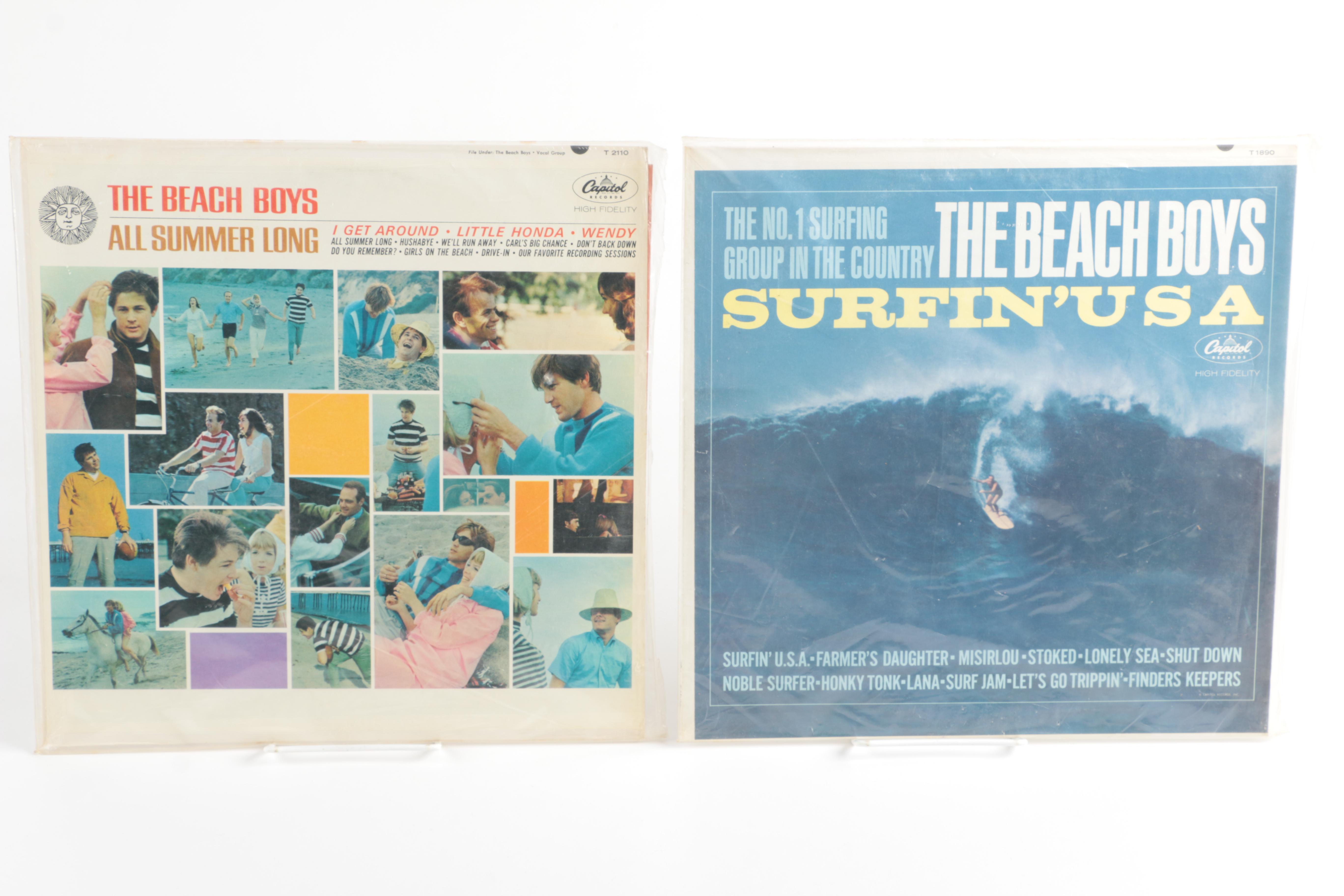 Eight Beach Boys LPs