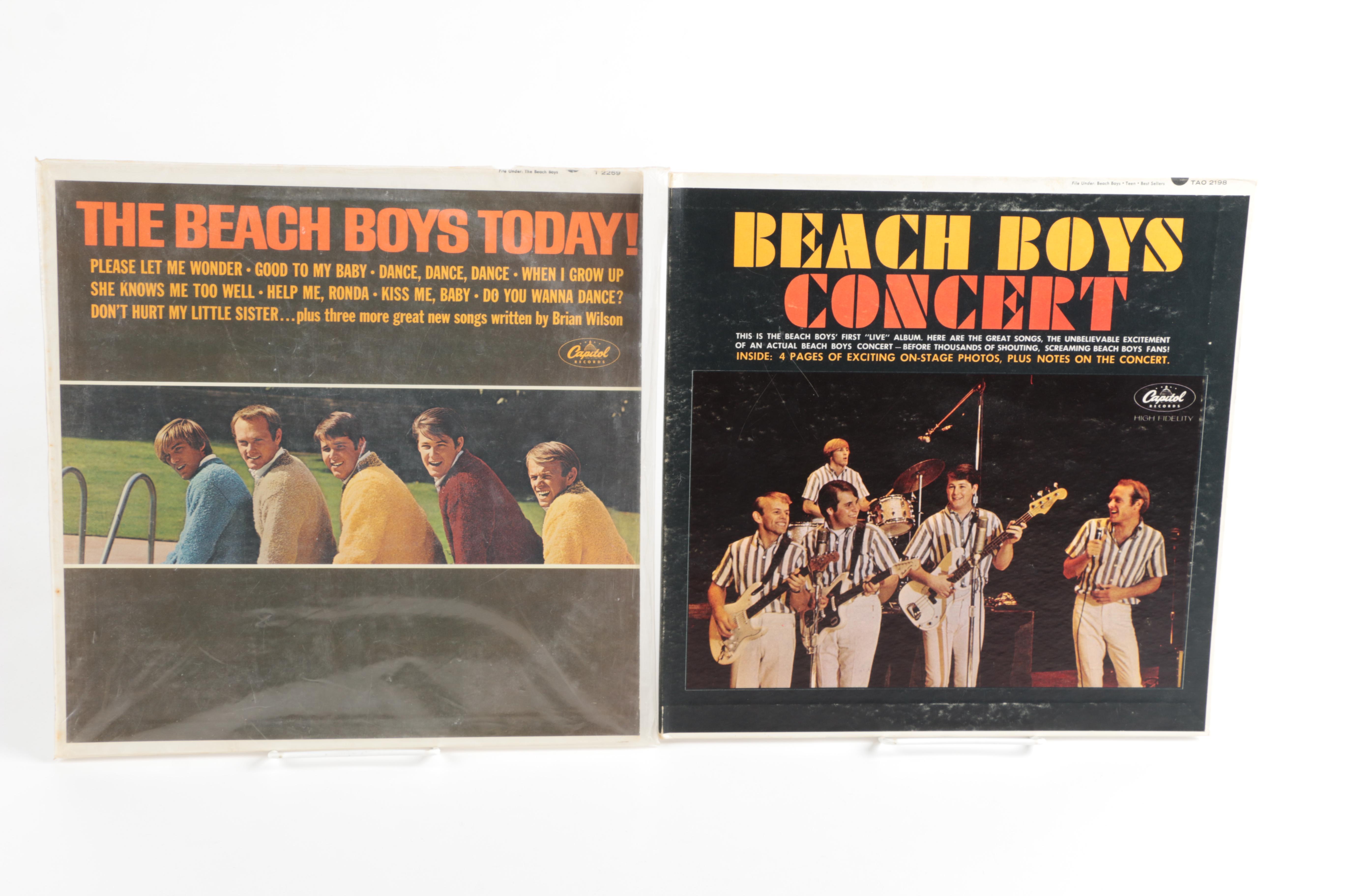 Eight Beach Boys LPs