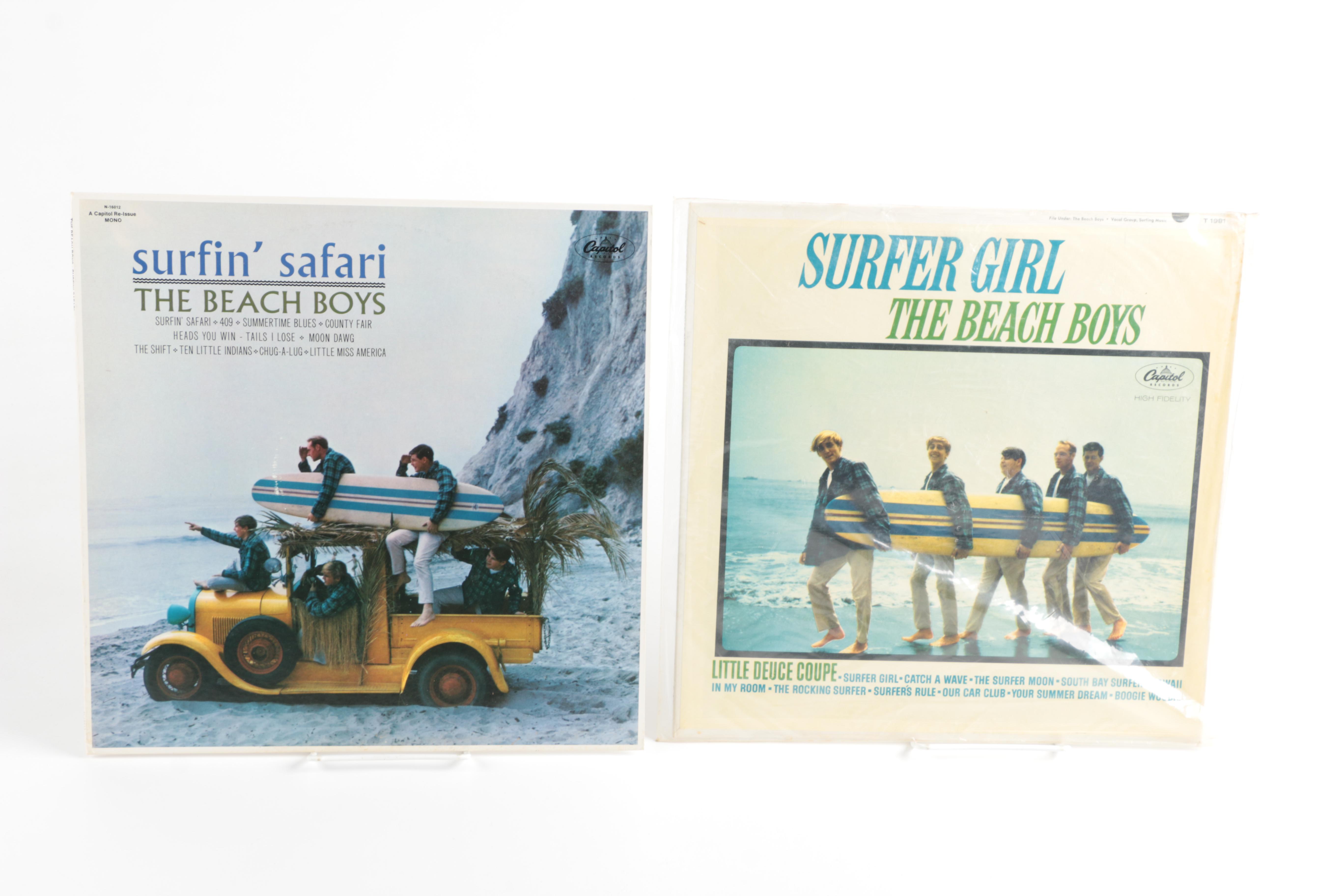 Eight Beach Boys LPs