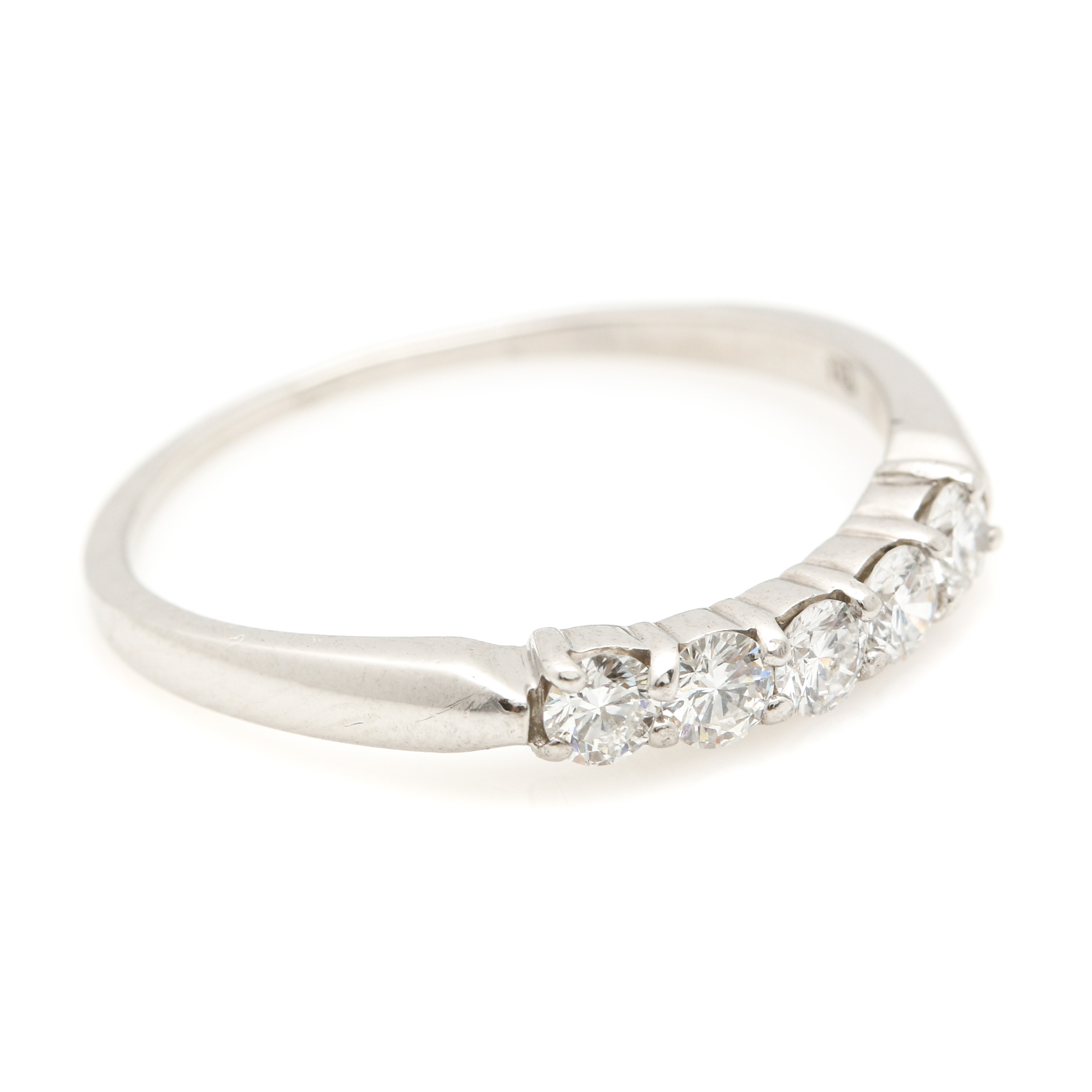 Platinum and Diamond Enhancer Ring