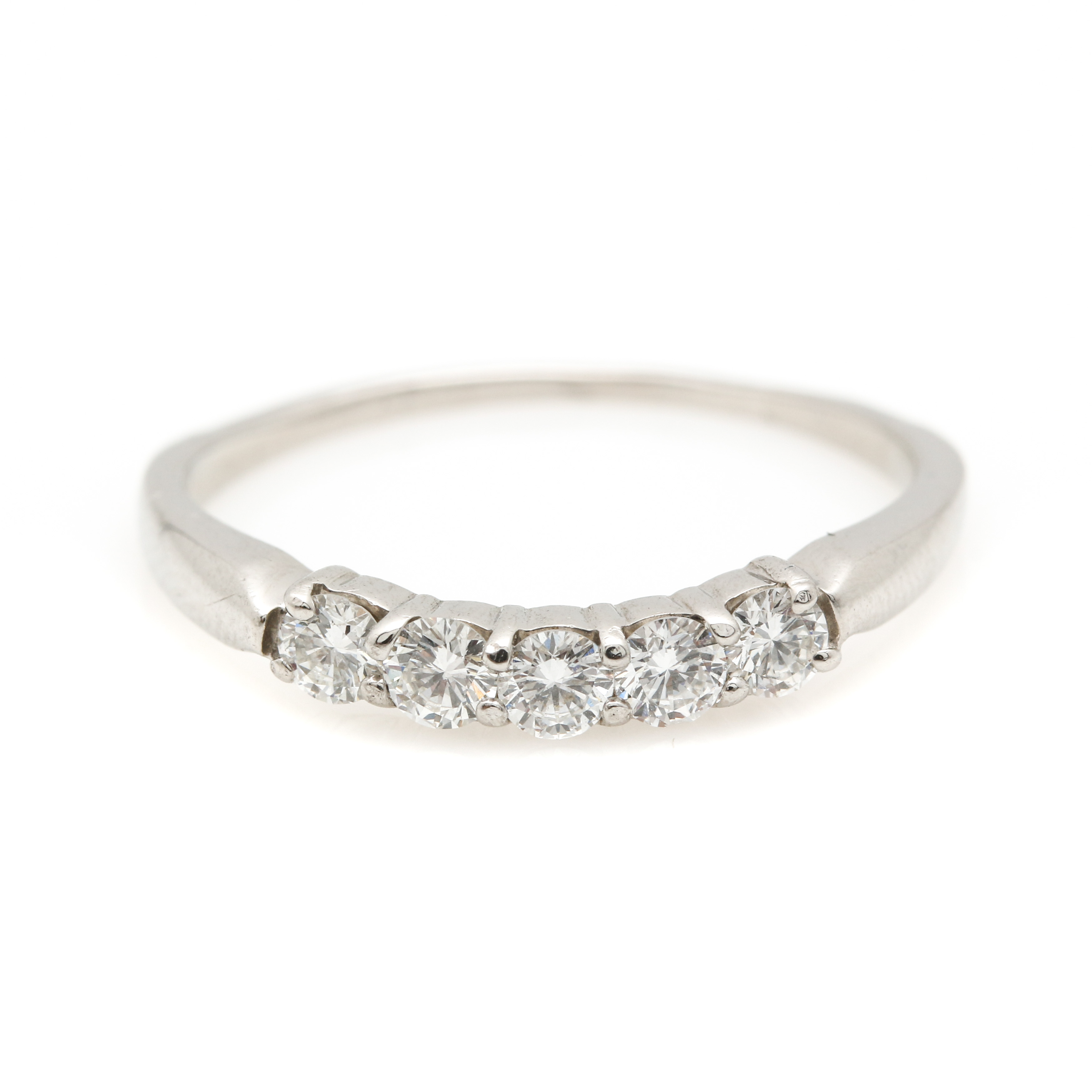 Platinum and Diamond Enhancer Ring