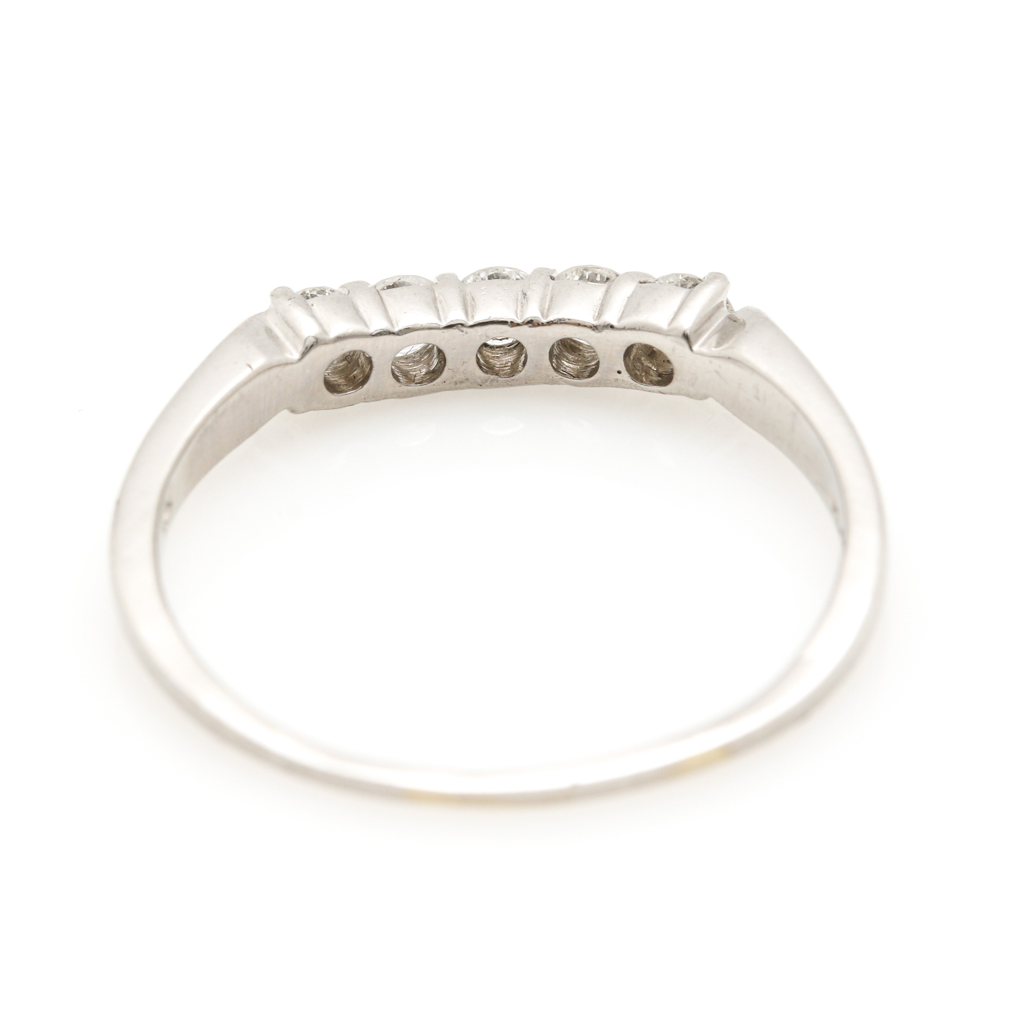 Platinum and Diamond Enhancer Ring