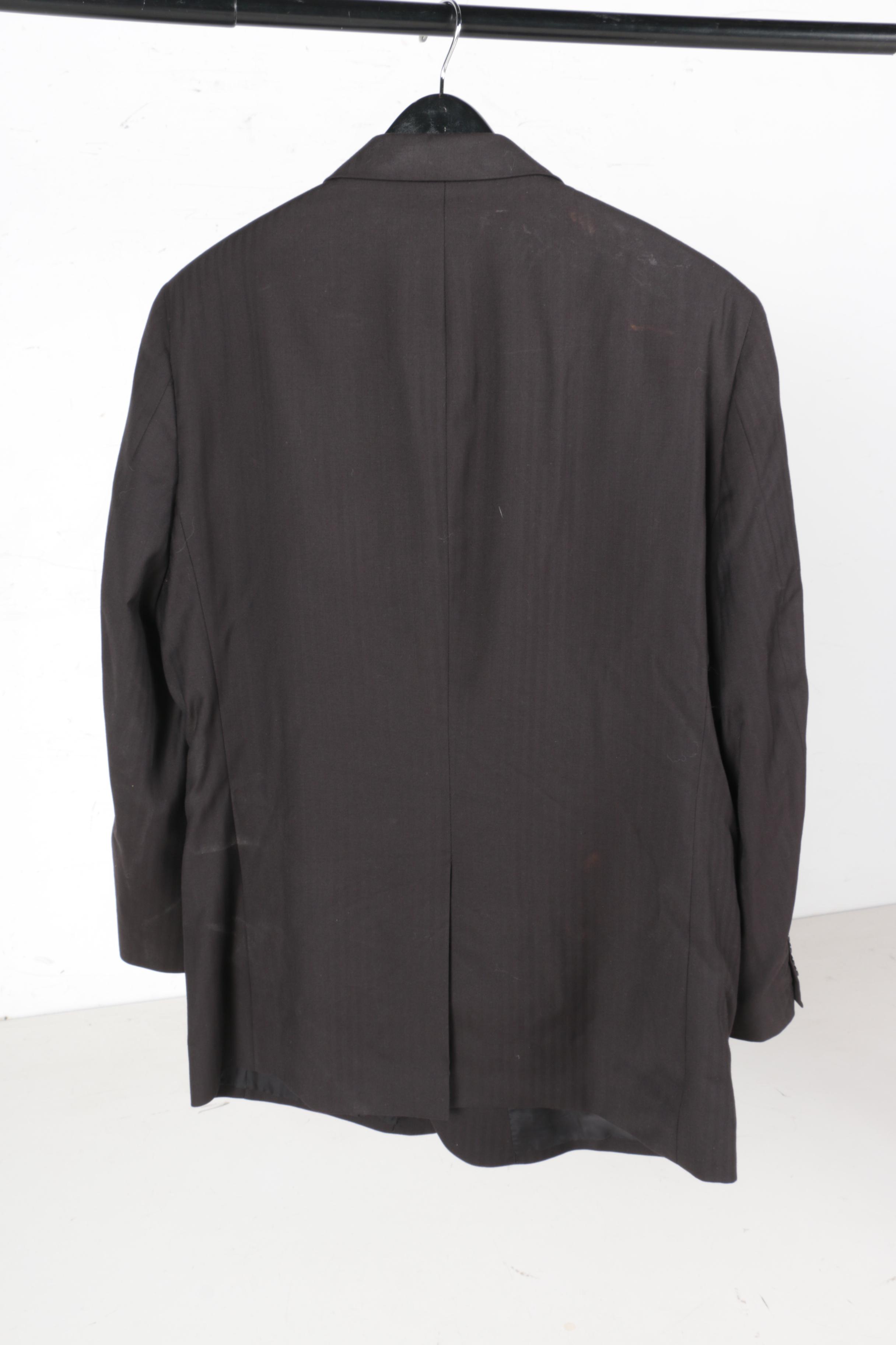 Men's Jos. A. Bank Black Suit