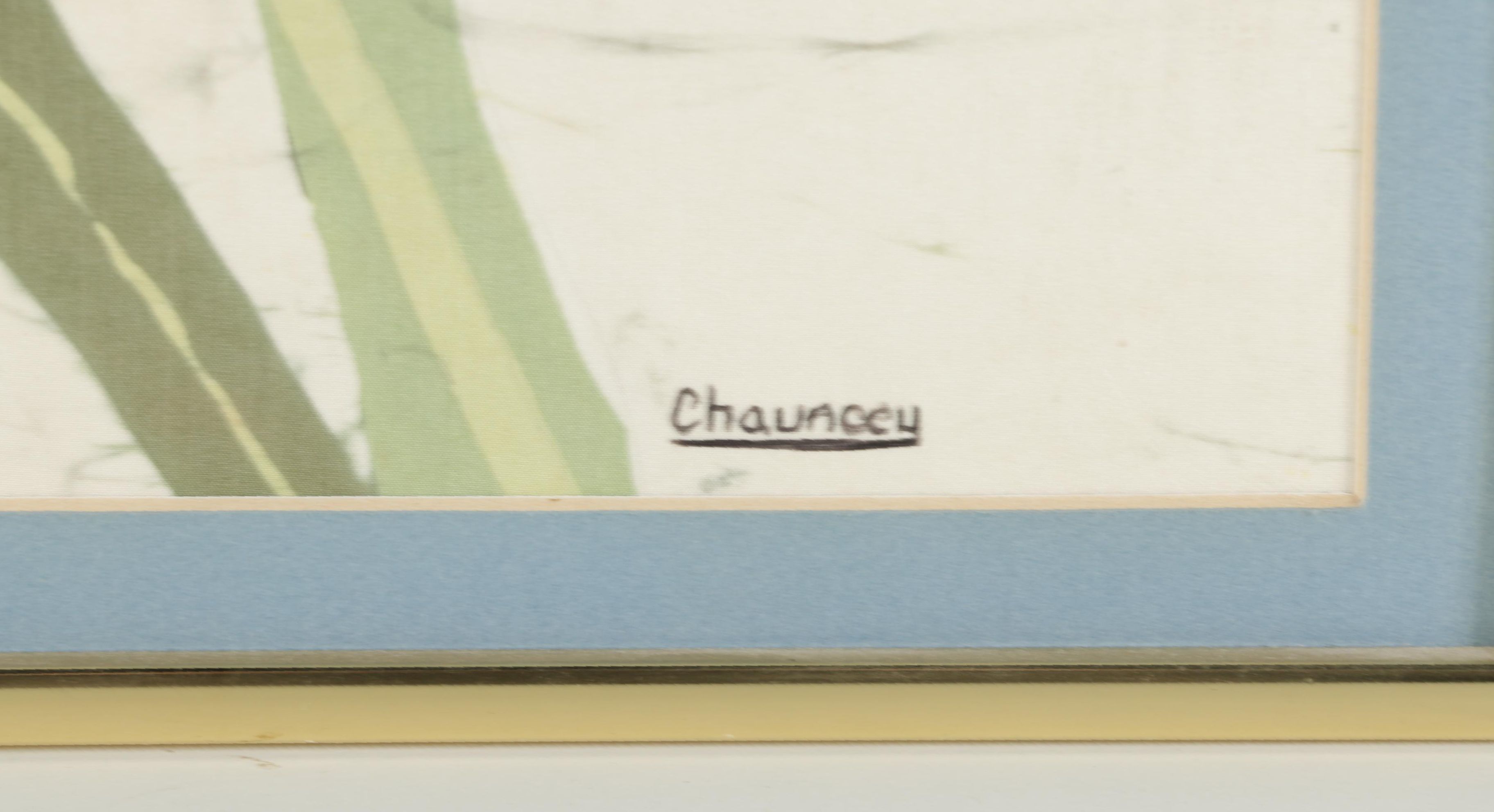 Chauncey Nelson Batik of Flowers