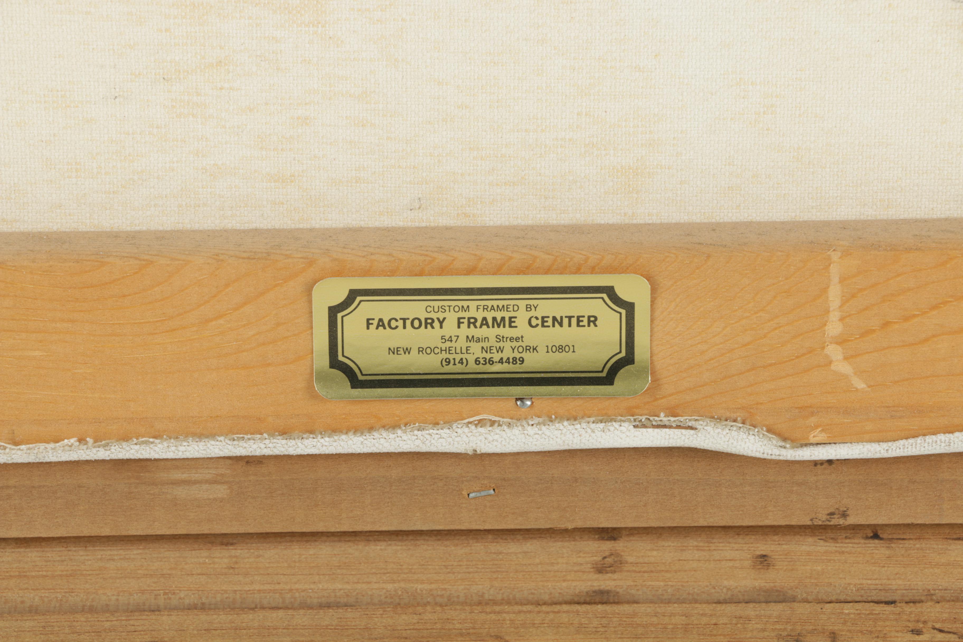 Robert Armstrong 1991 Oil Painting on Canvas "Jamaica"