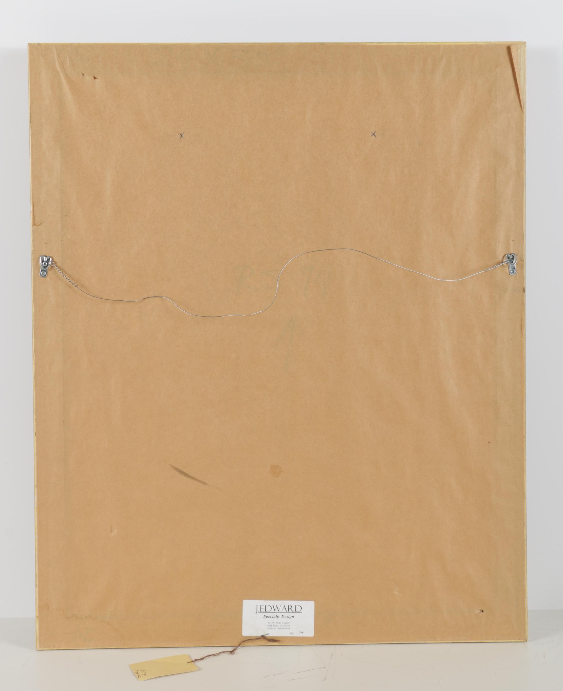 Richard Judson Zolan Offset Lithograph "Reflection"