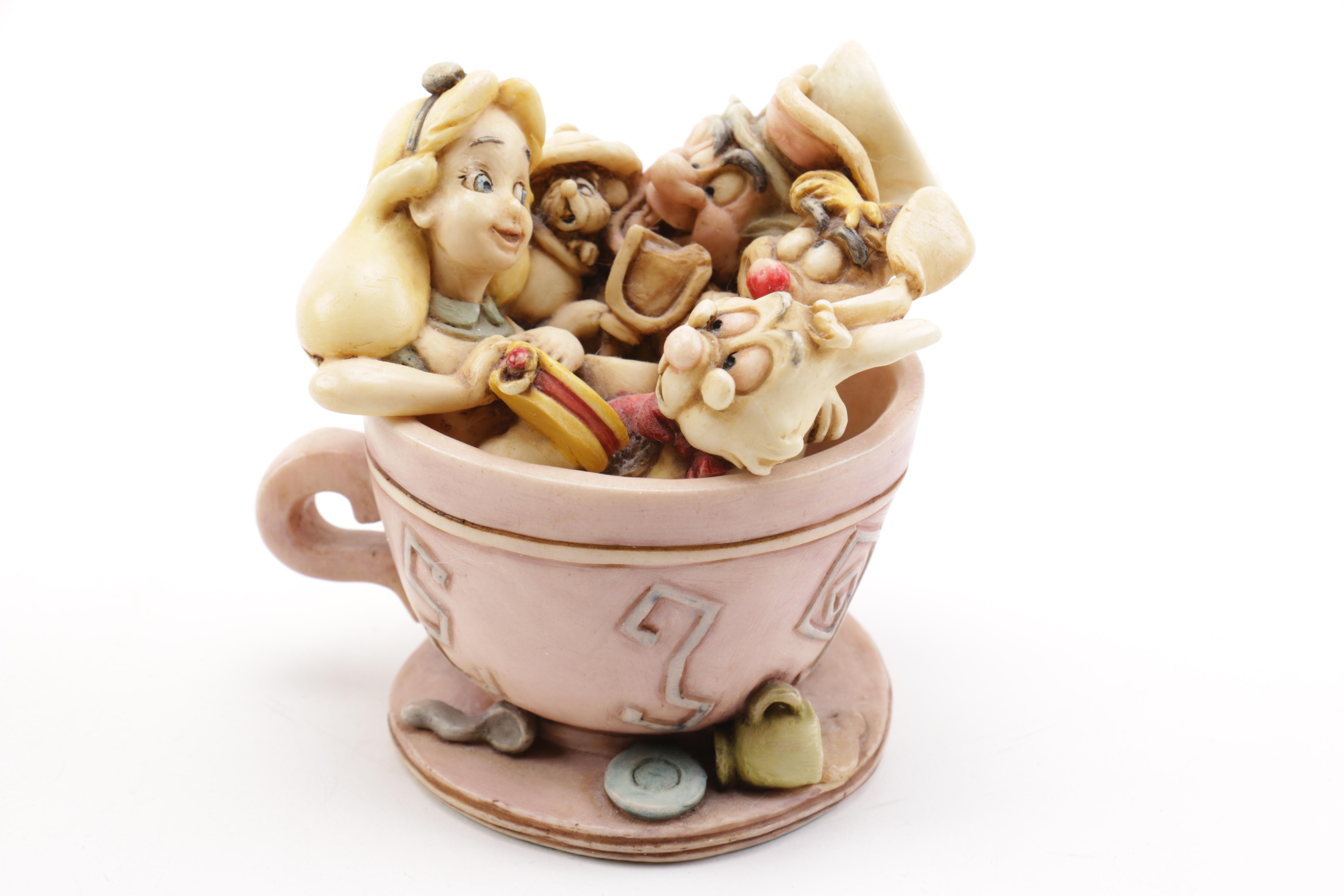 Limited Edition Walt Disney Harmony Kingdom Resin Trinket Boxes