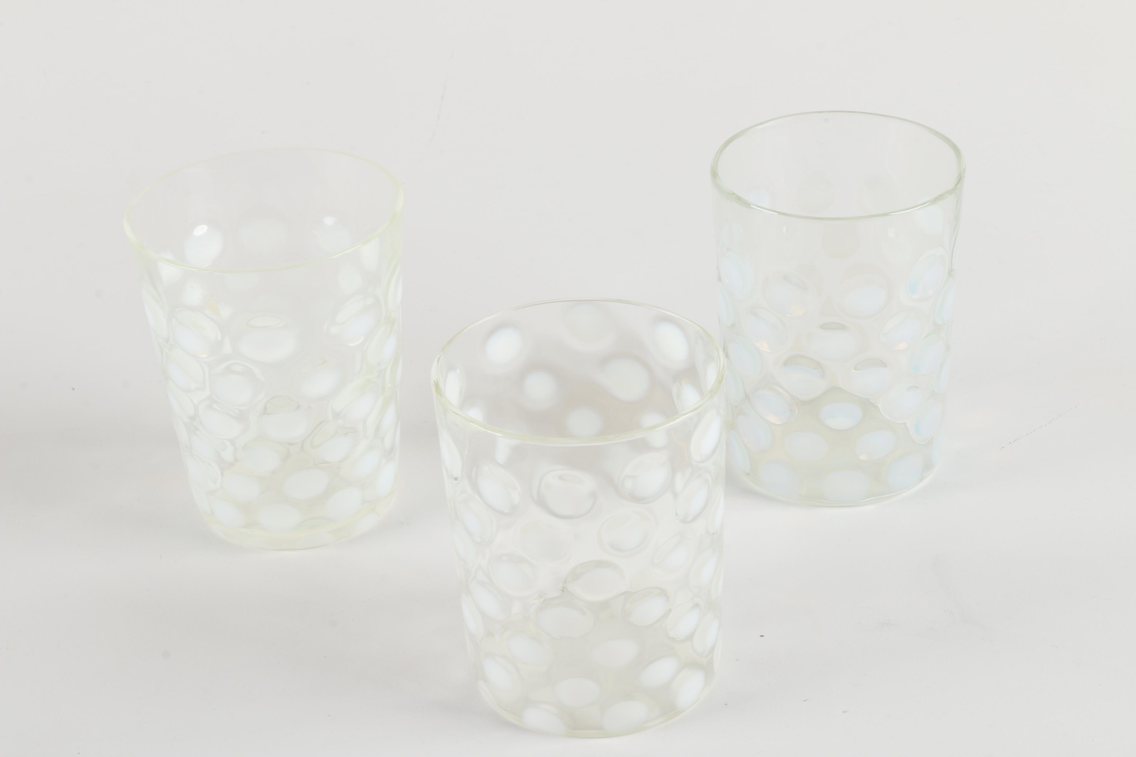 Mid-Century Juice Glasses